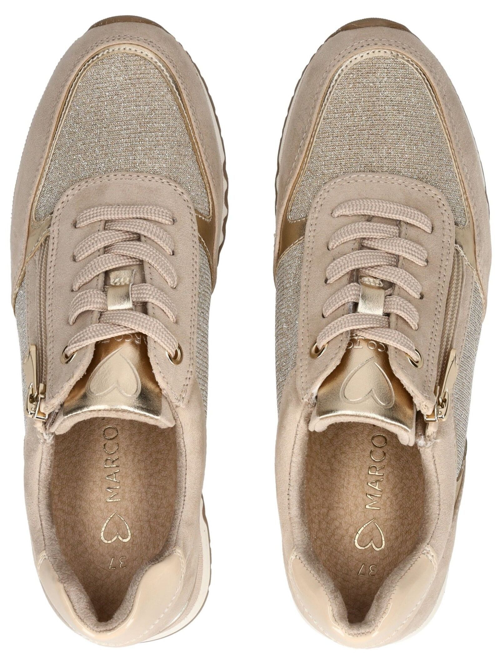 MARCO TOZZI Sneaker Lederimitat/Textil Sneaker