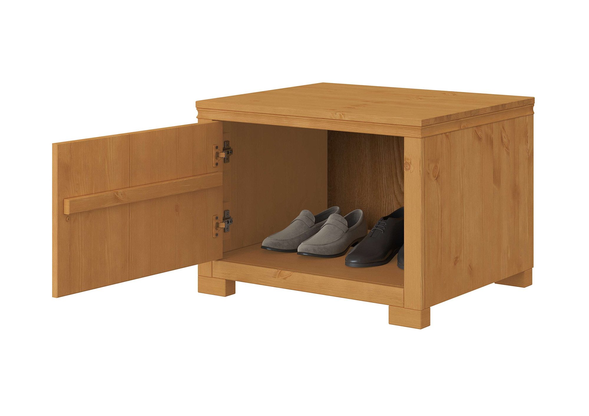 OTTO home Beistellschrank Gotland, Schrankmodulsystem, einzeln oder mit der Serie kombinierbar (H/B/T ca. 60/60/52 oder ca. 44/60/52) massive Kiefer, variabel e – Bild 5 von 5