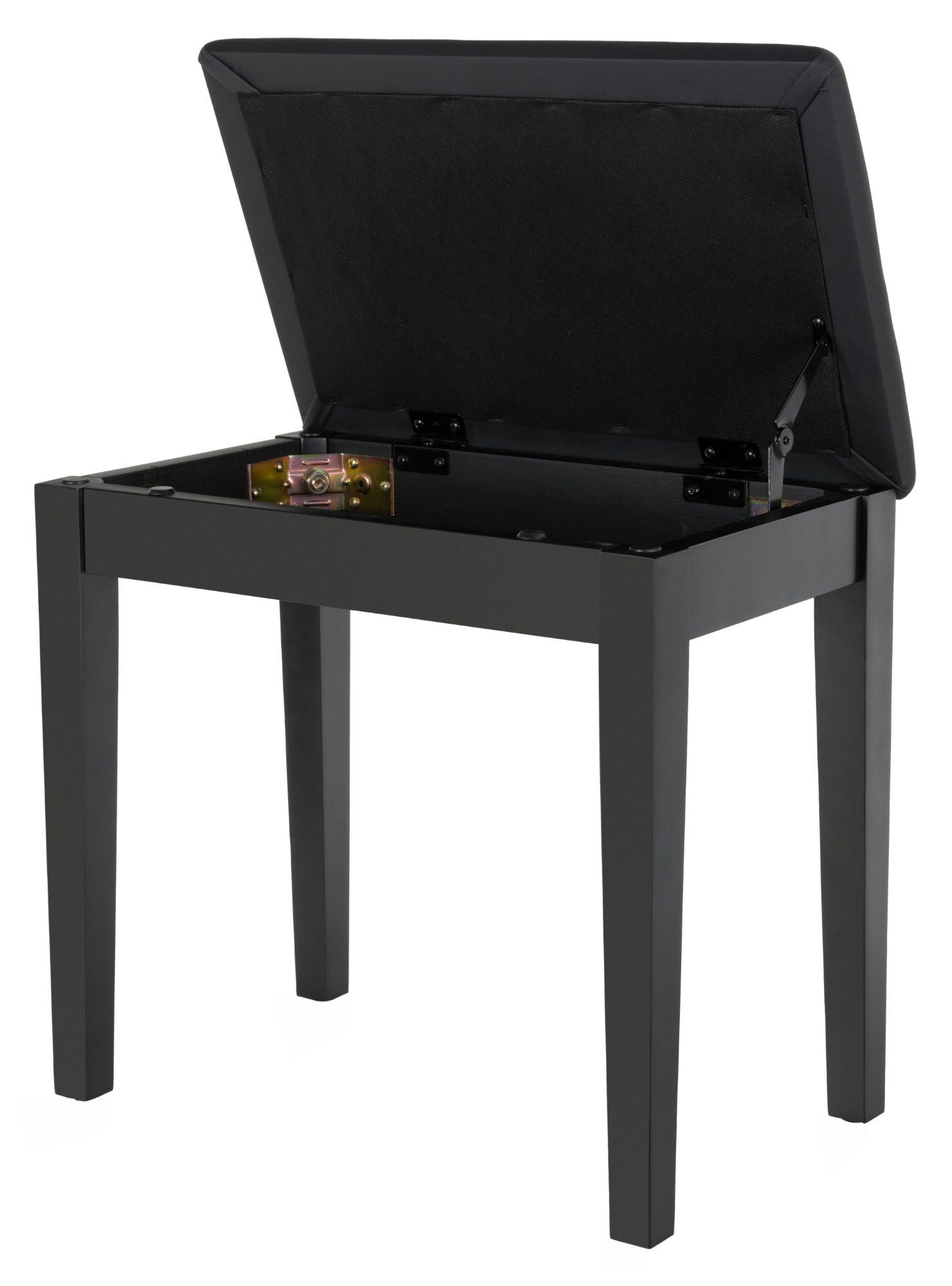 53 x cm), Schwarz Modell (Stabiler Sitzfläche Cantabile Classic Matt Staufach, unter S Klavierbank mit der Sitzfläche: Ablagefach Pianobank Schwarz Klavierhocker | 1-St., 33