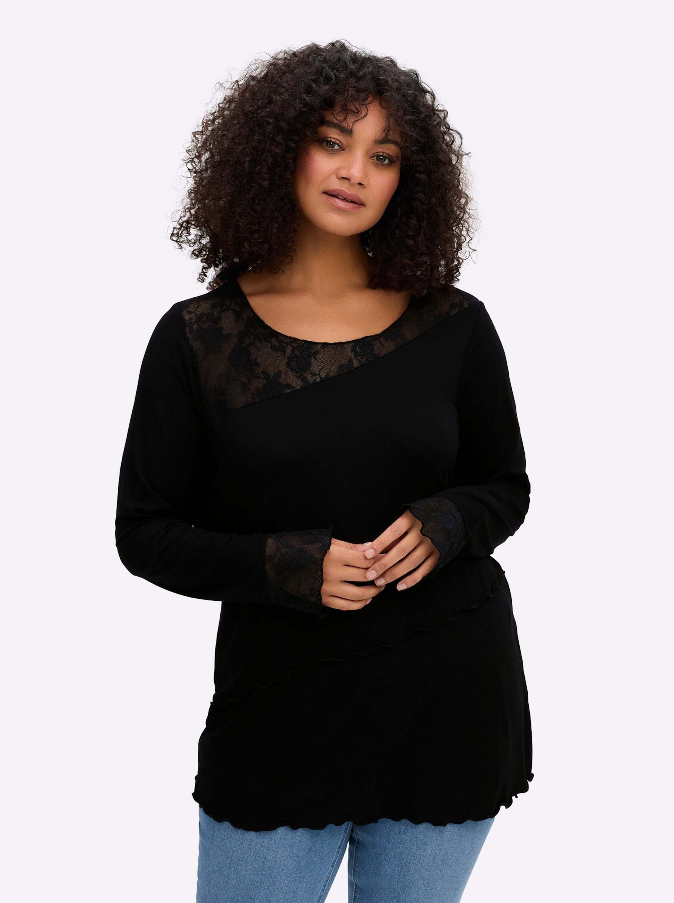 sheego by Joe Browns Sweater Sweatshirt Langarm