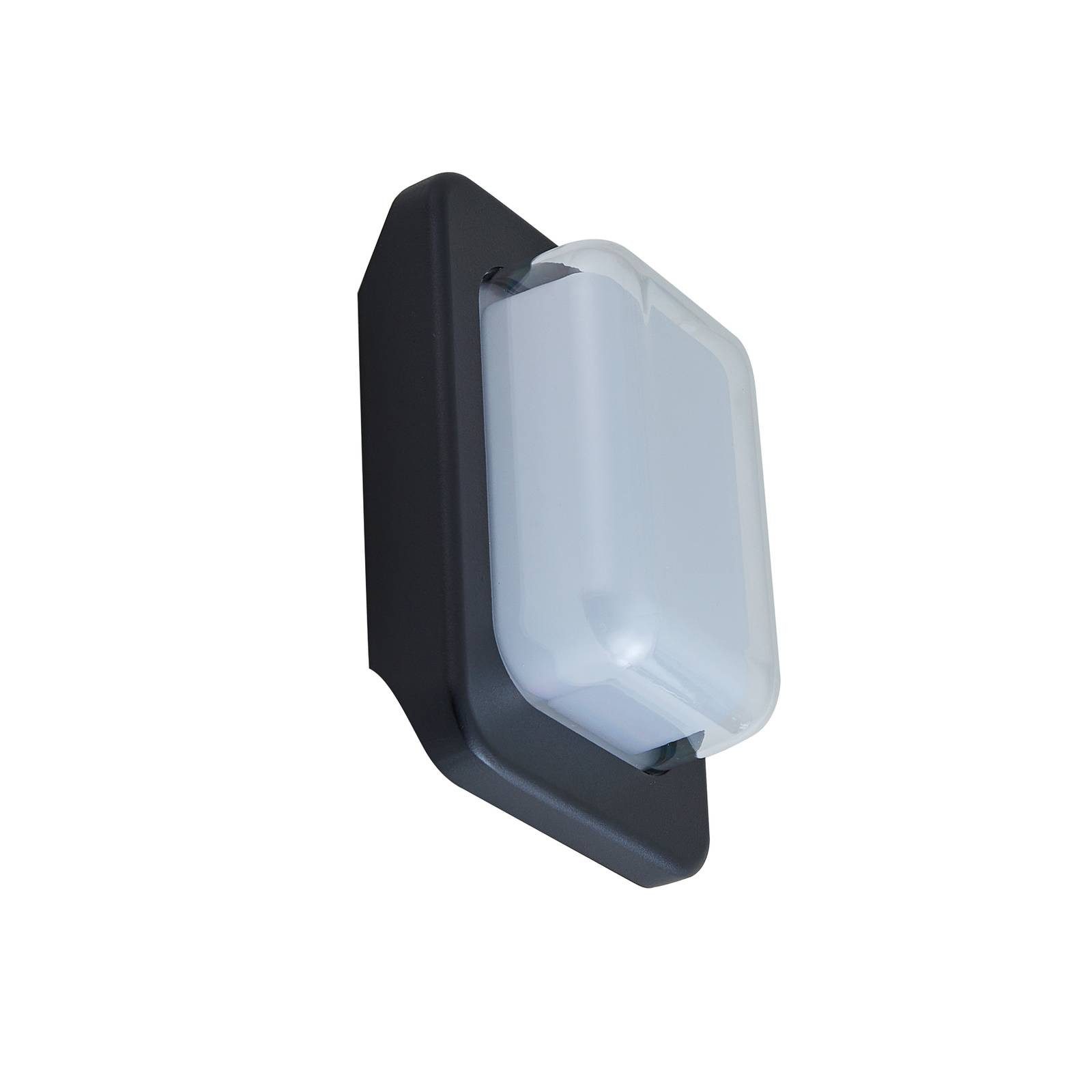 Lindby Außen-Wandleuchte Sibara, LED 9 W gesamt, warmweiß