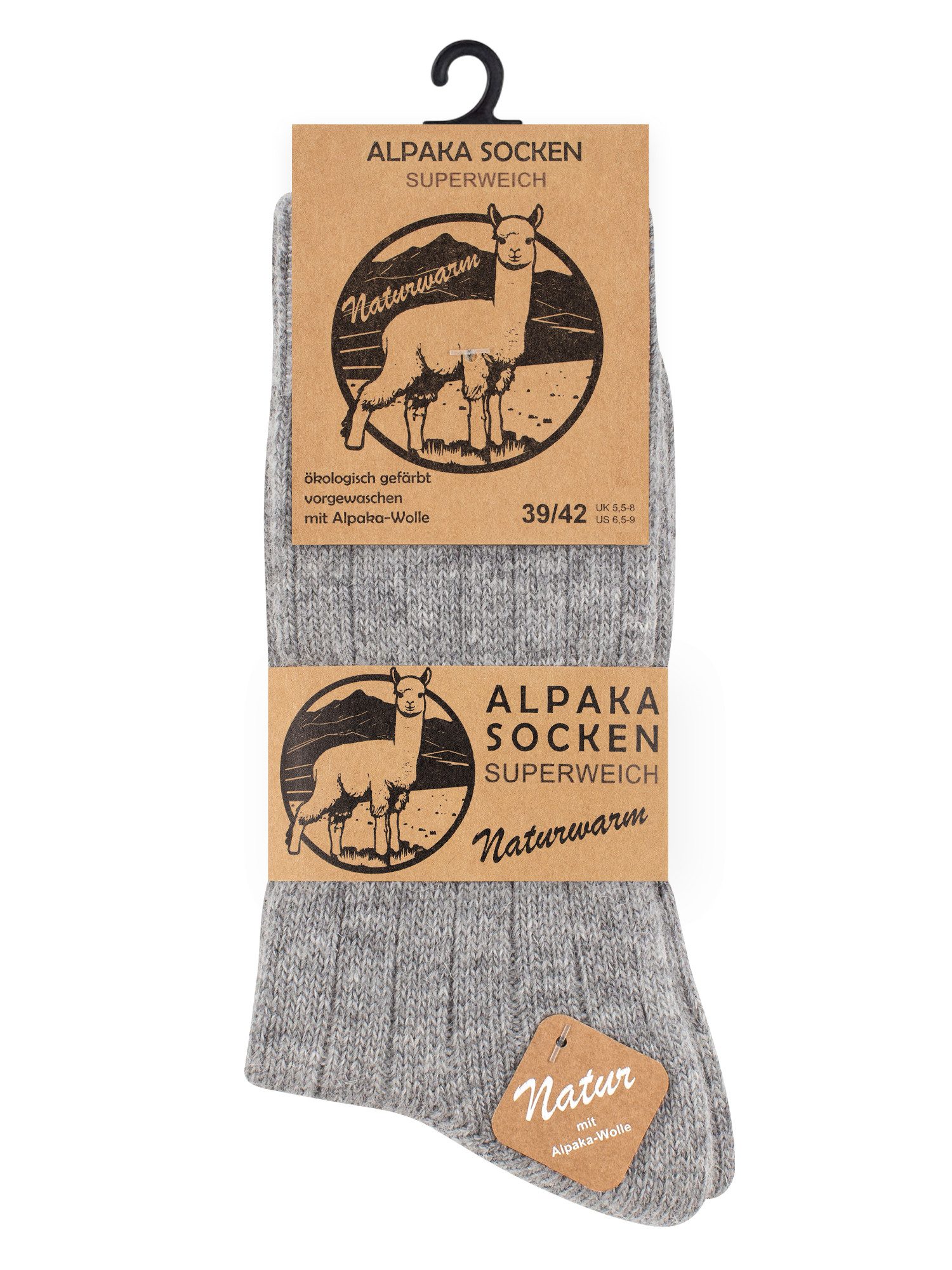 Cotton Prime® Norwegersocken Alpaka Socken (2-Paar) wärmend und weich