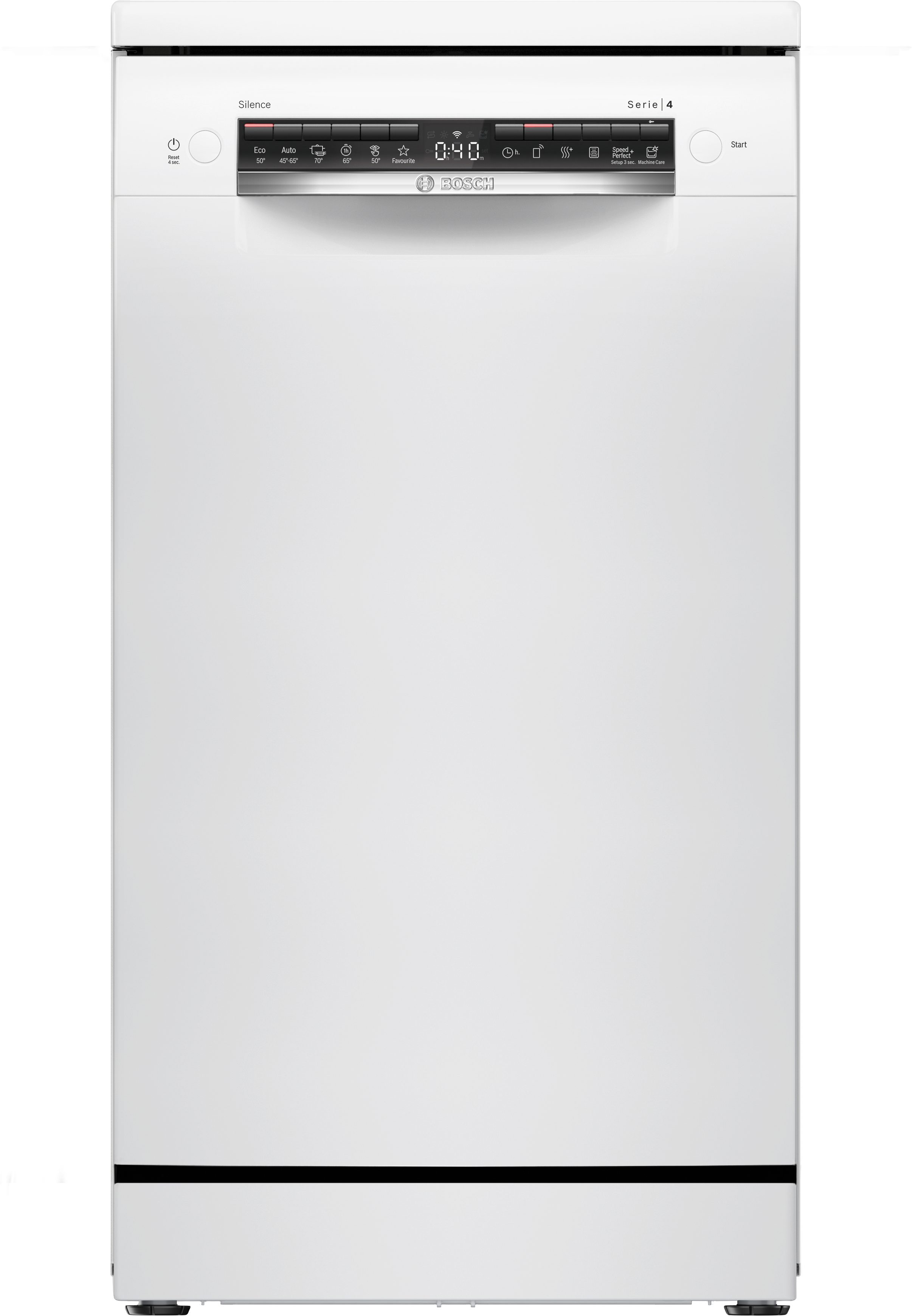 BOSCH Standgeschirrspüler Serie 4 SPS4HKW49E, 10 Maßgedecke, Mit 3-fach Rack Matic, flexible Körbe & Schubladen