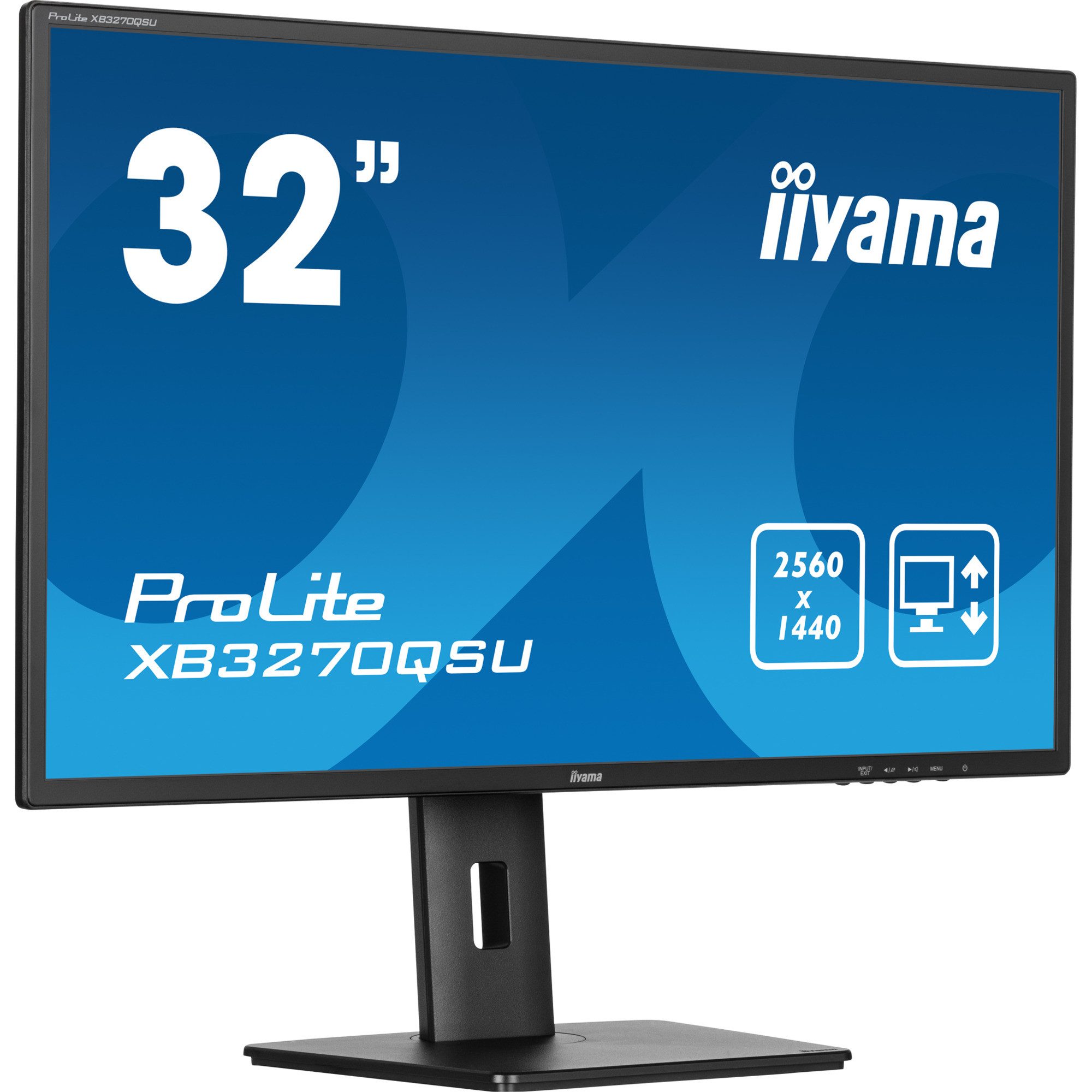Iiyama iiyama ProLite XB3270QSU-B1, LED-Monitor, (WQHD, TFT-Monitor (2560 x 1440 px)