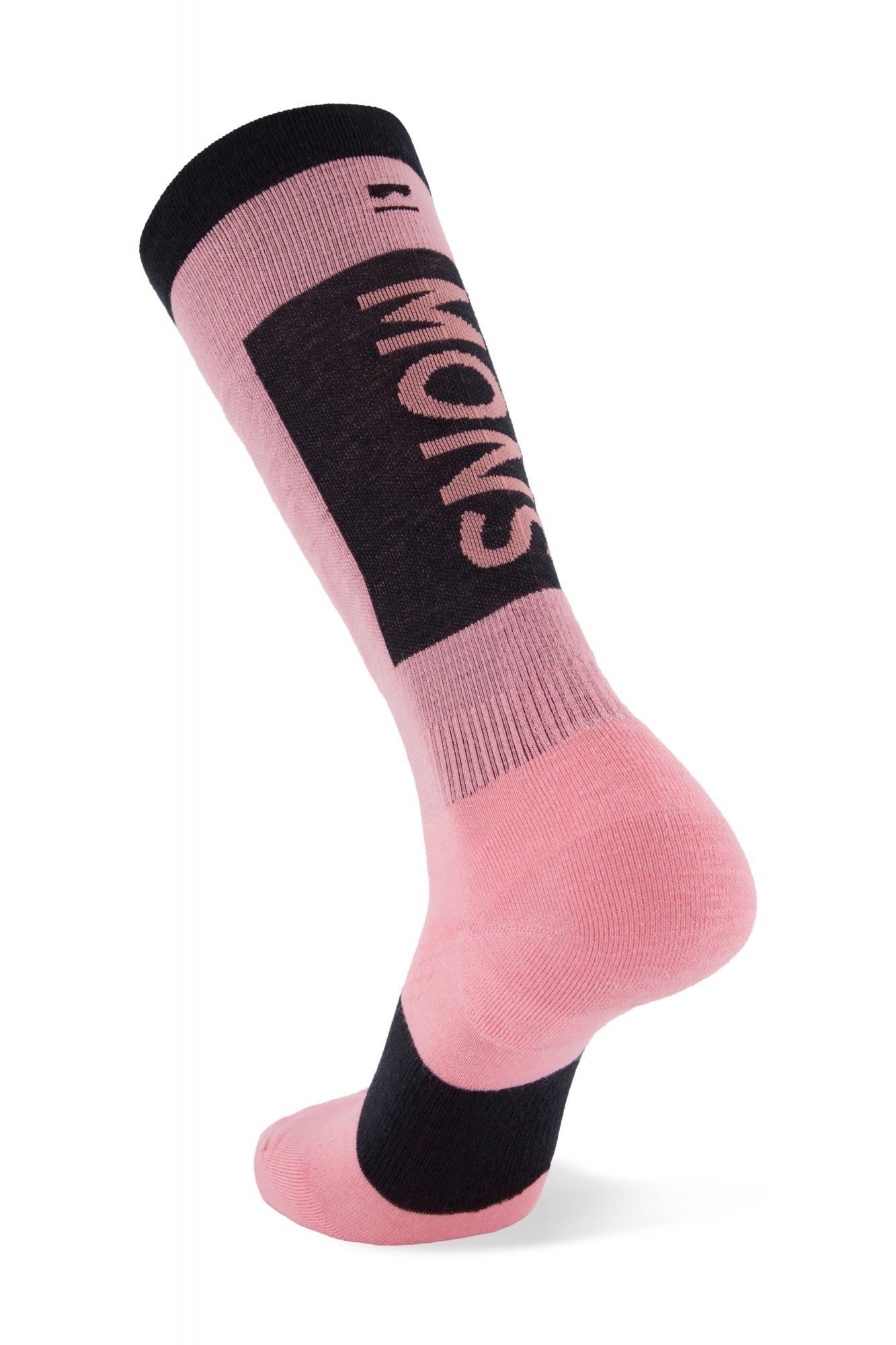 Mons Royale Skisocken Royale Sock Snow Pink Mons Dusty Kompressionssocken Atlas