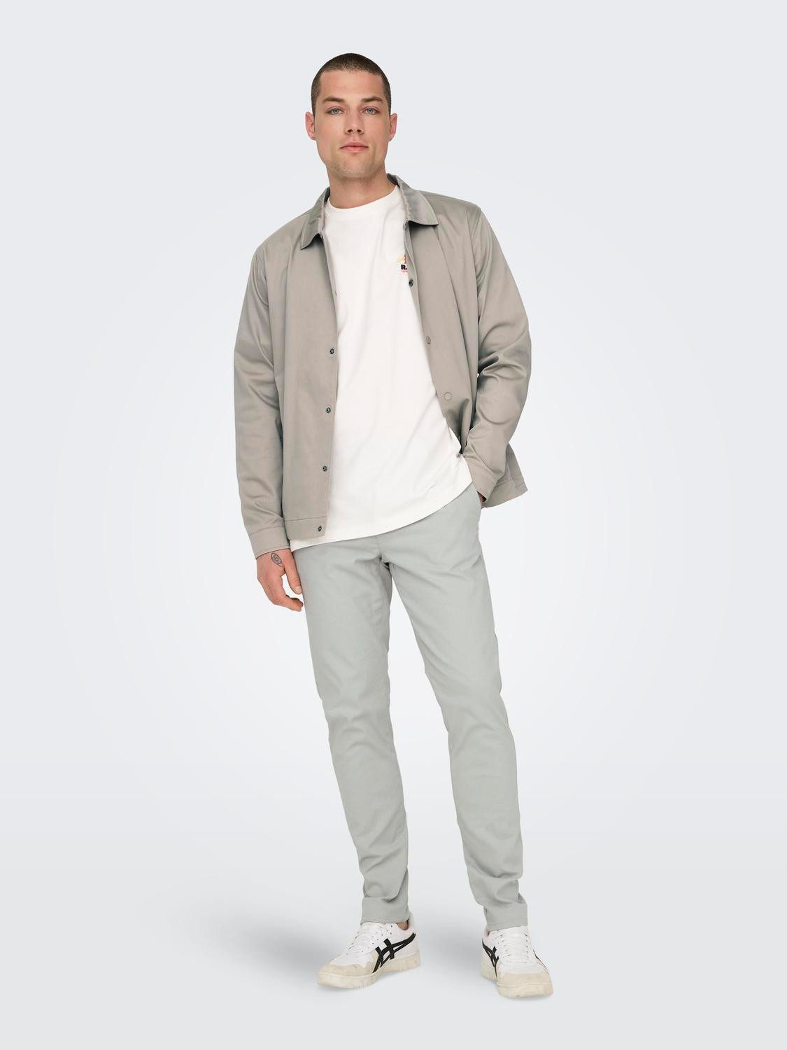 ONLY & SONS Anzughose ONSMARK PETE SLIM DOBBY 0058 PANT NOOS – Bild 5 von 5