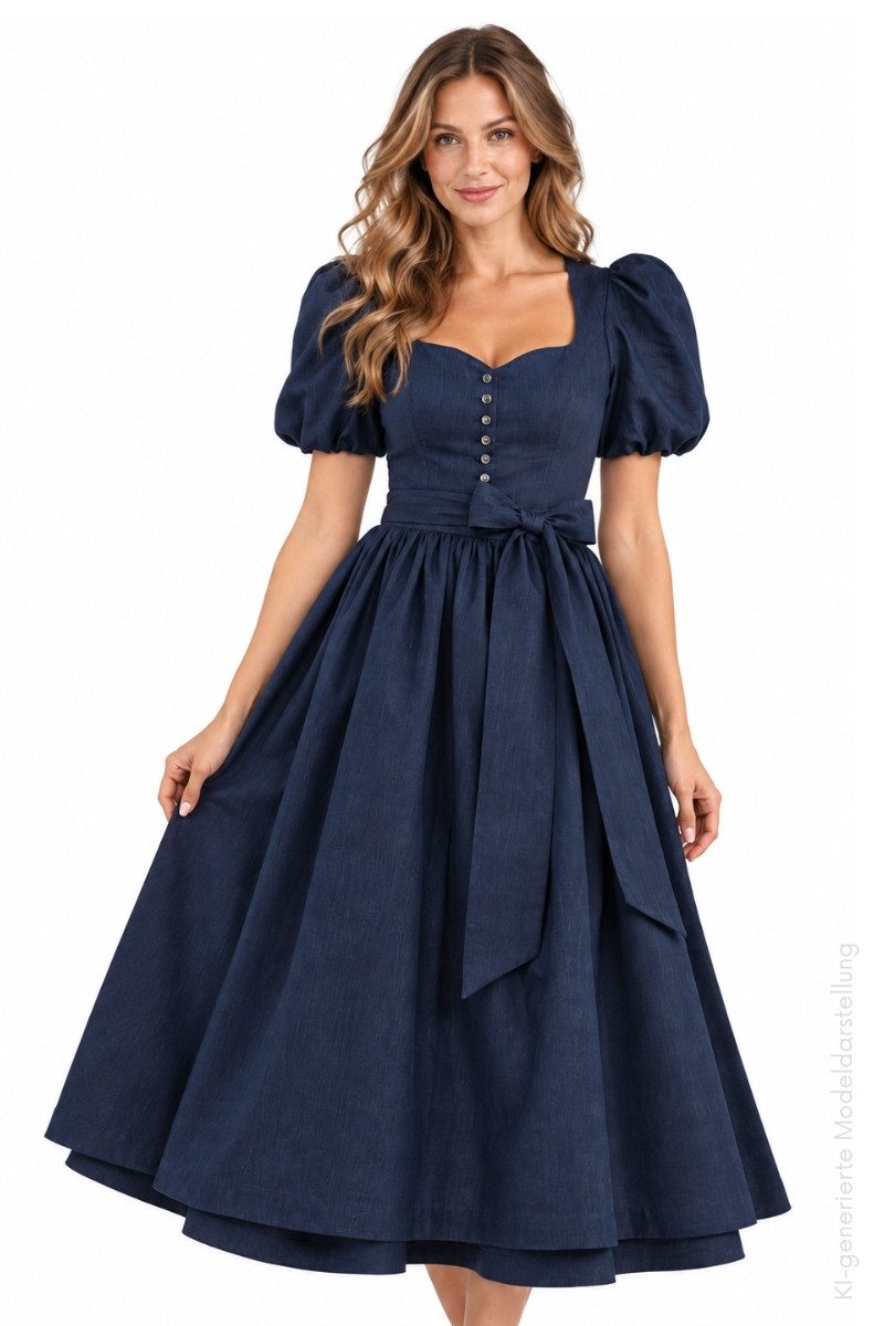 Madame Marie Dirndl Dirndl lang 2tlg. - ISALUNA - midnight