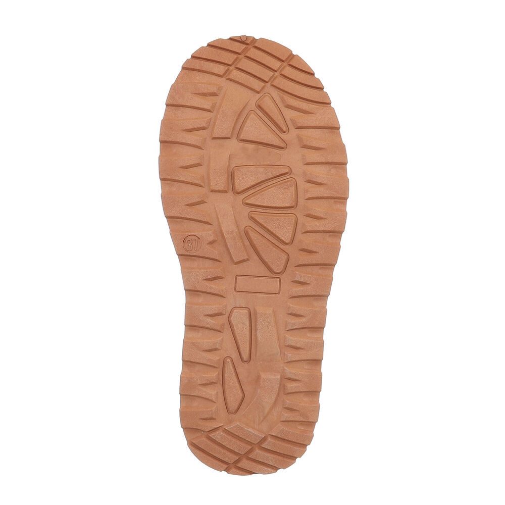Ital-Design Damen Snowboots Freizeit Snowboots (87417874) Flach Stiefeletten in Camel