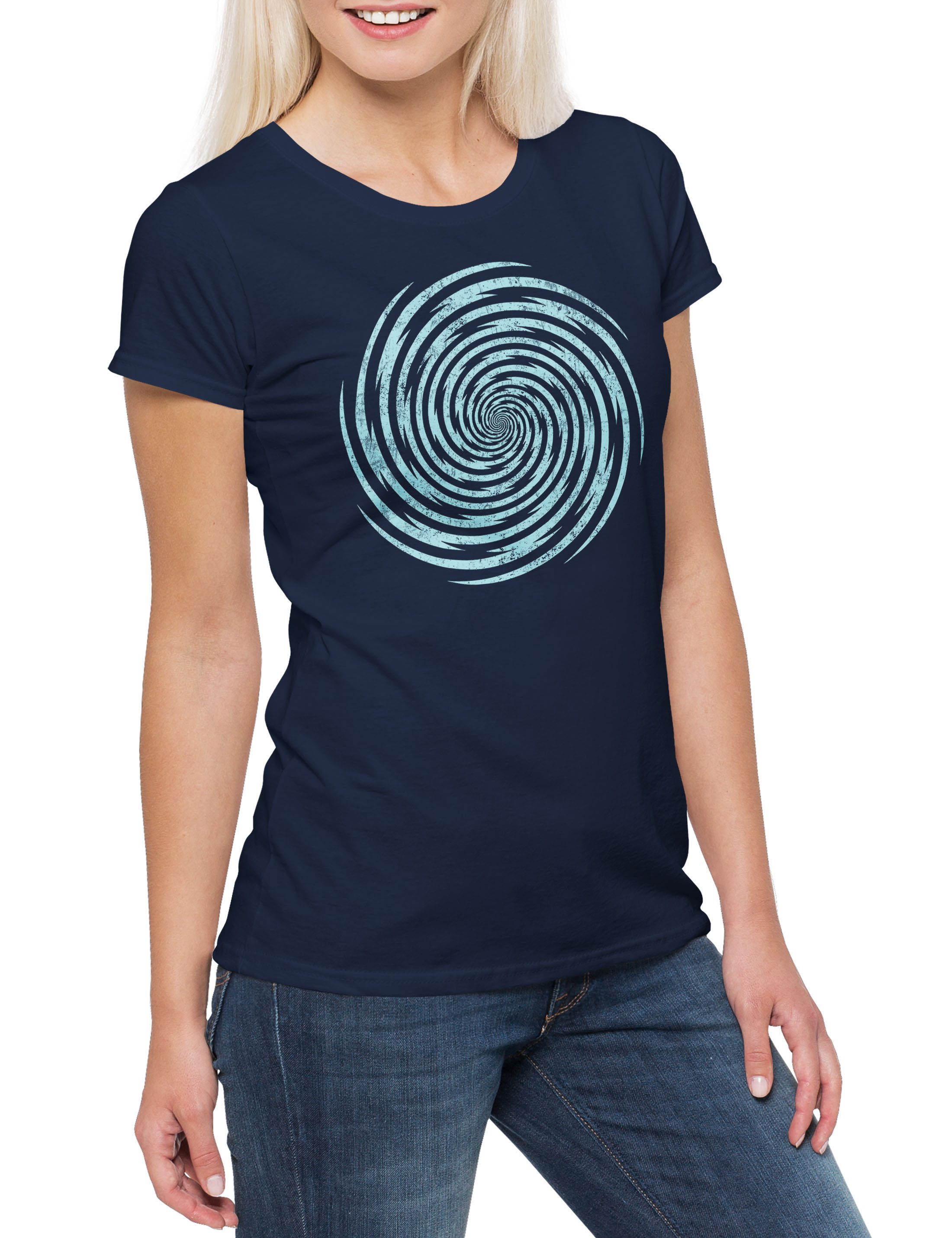 Urban Backwoods Print-Shirt Spiral Lightning Damen günstig online kaufen