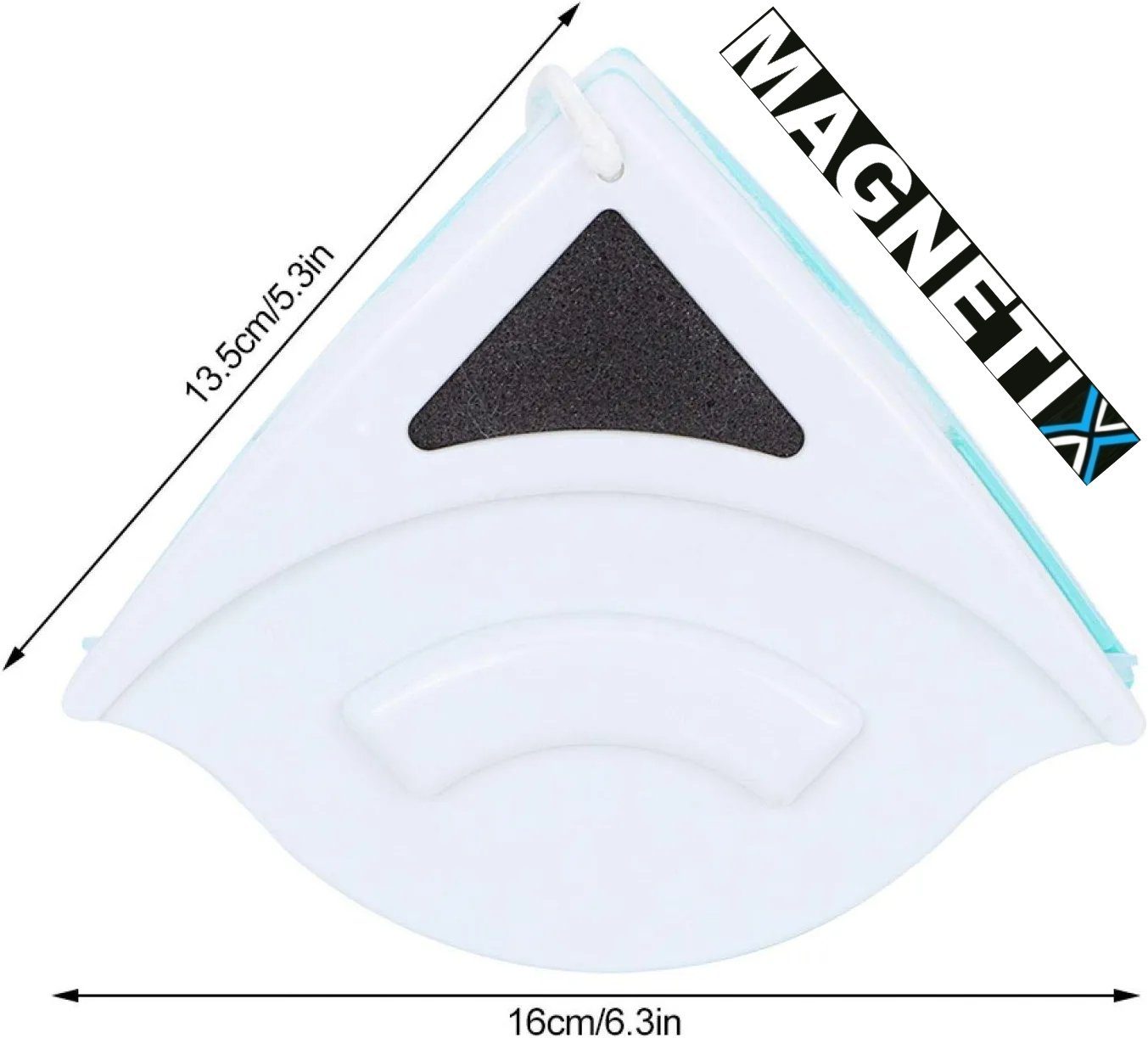 MAGNETIX Glasreiniger, Abzieher Auto MAVURA Fensterreiniger Fenster Reiniger KFZ Wischer Glaswischer magnetischer Haus Fensterreiniger