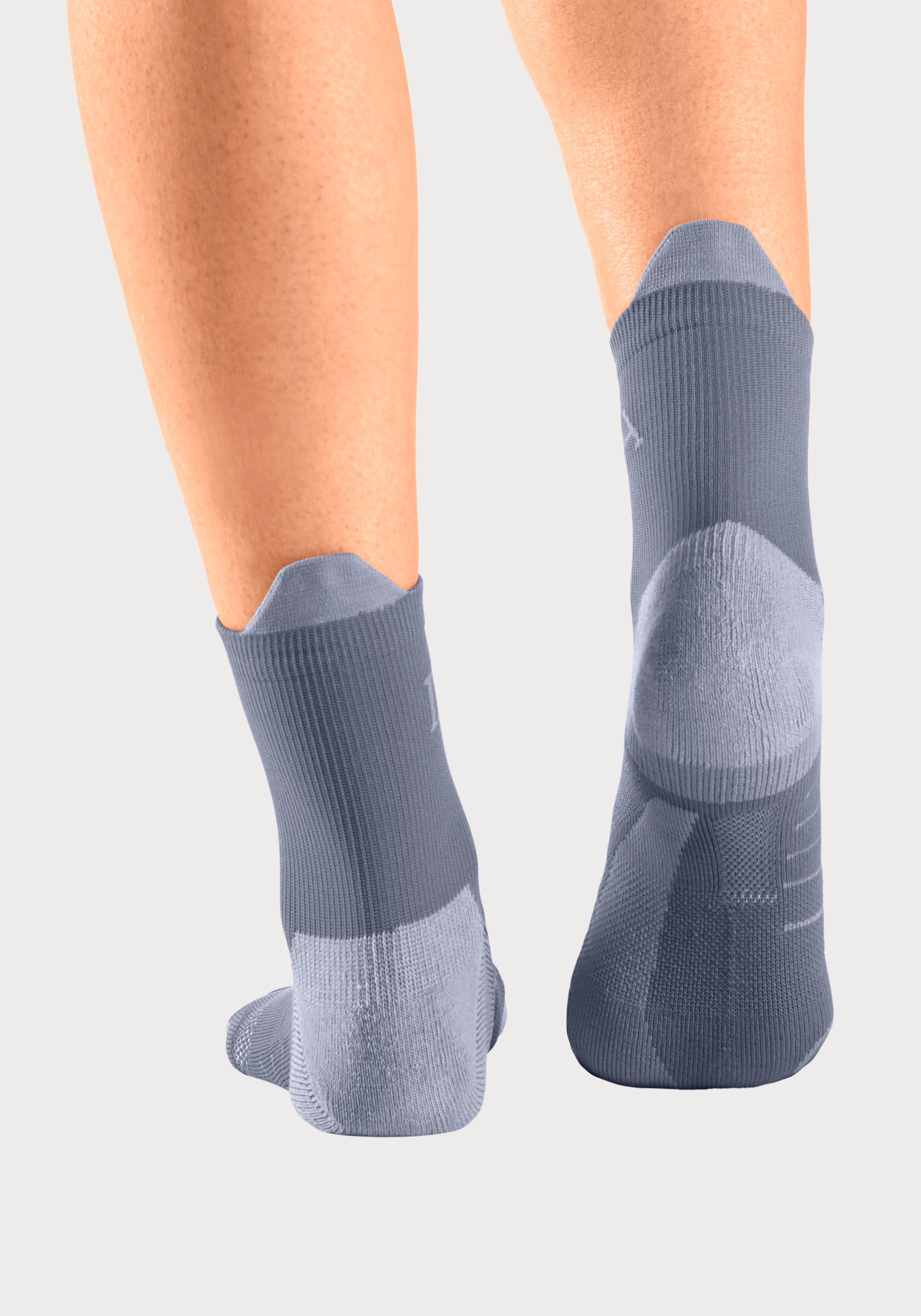 LASCANA ACTIVE Wandersocken Damen Kurzsocken für Laufen Wandern gepolsterte Socken (Packung, 3-Paar, Quarter) mit verstärkten Belastungszonen