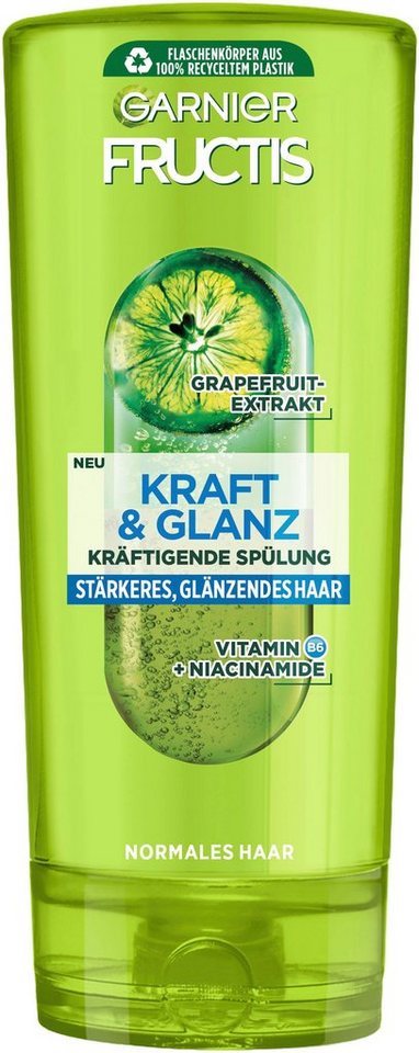 GARNIER Haarspülung Garnier Fructis Kraft & Glanz Spülung, Set,
