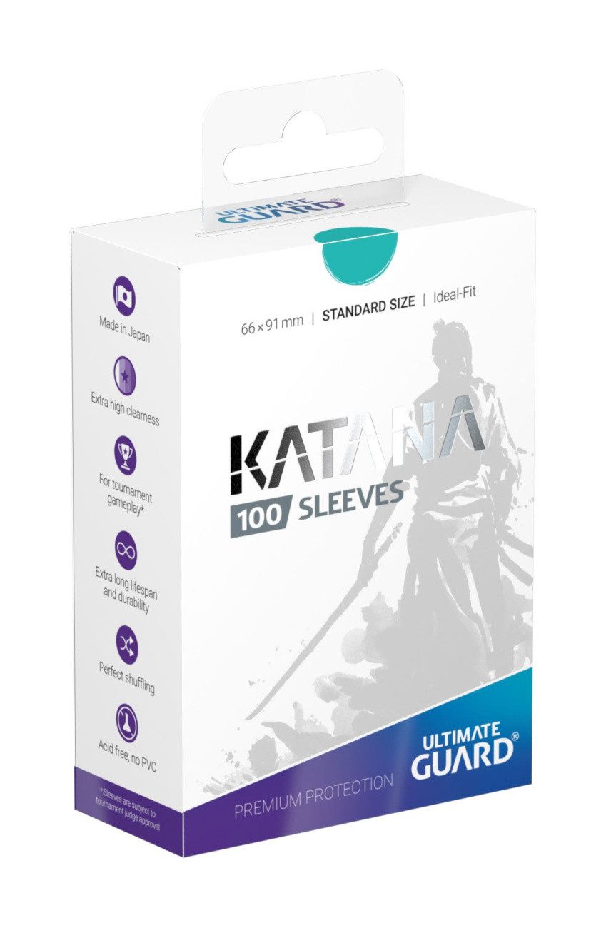 Ultimate Guard Sammelkarte Ultimate Guard Katana Sleeves Standardgröße Türkis (100)
