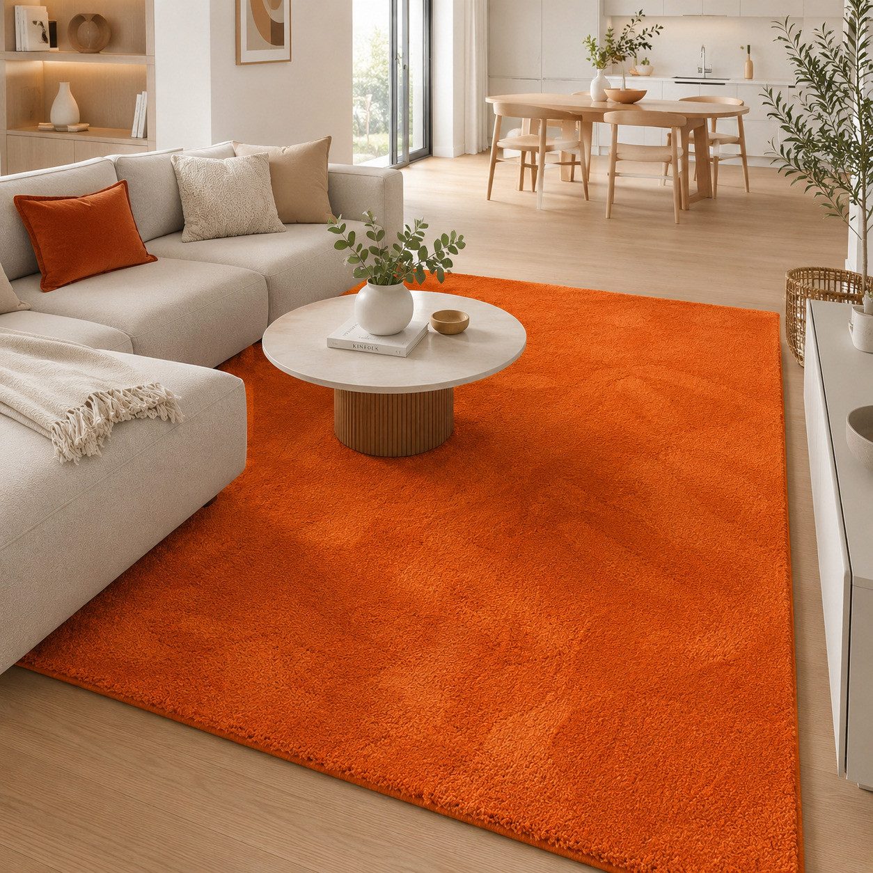 Pergamon Hochflor-Teppich Hochflor Langflor Super Soft Teppich Silky, Rechteckig, Höhe: 30 mm
