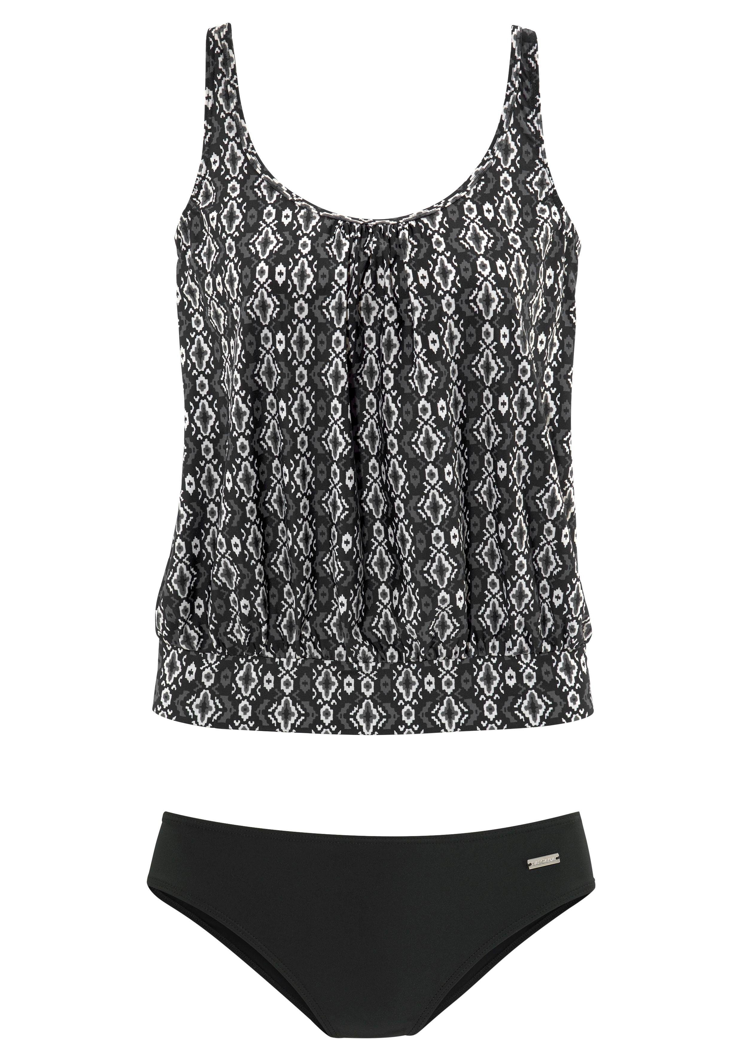 LASCANA Oversize-Tankini bauchbedeckende Oversize-Form, bis D-Cup günstig online kaufen