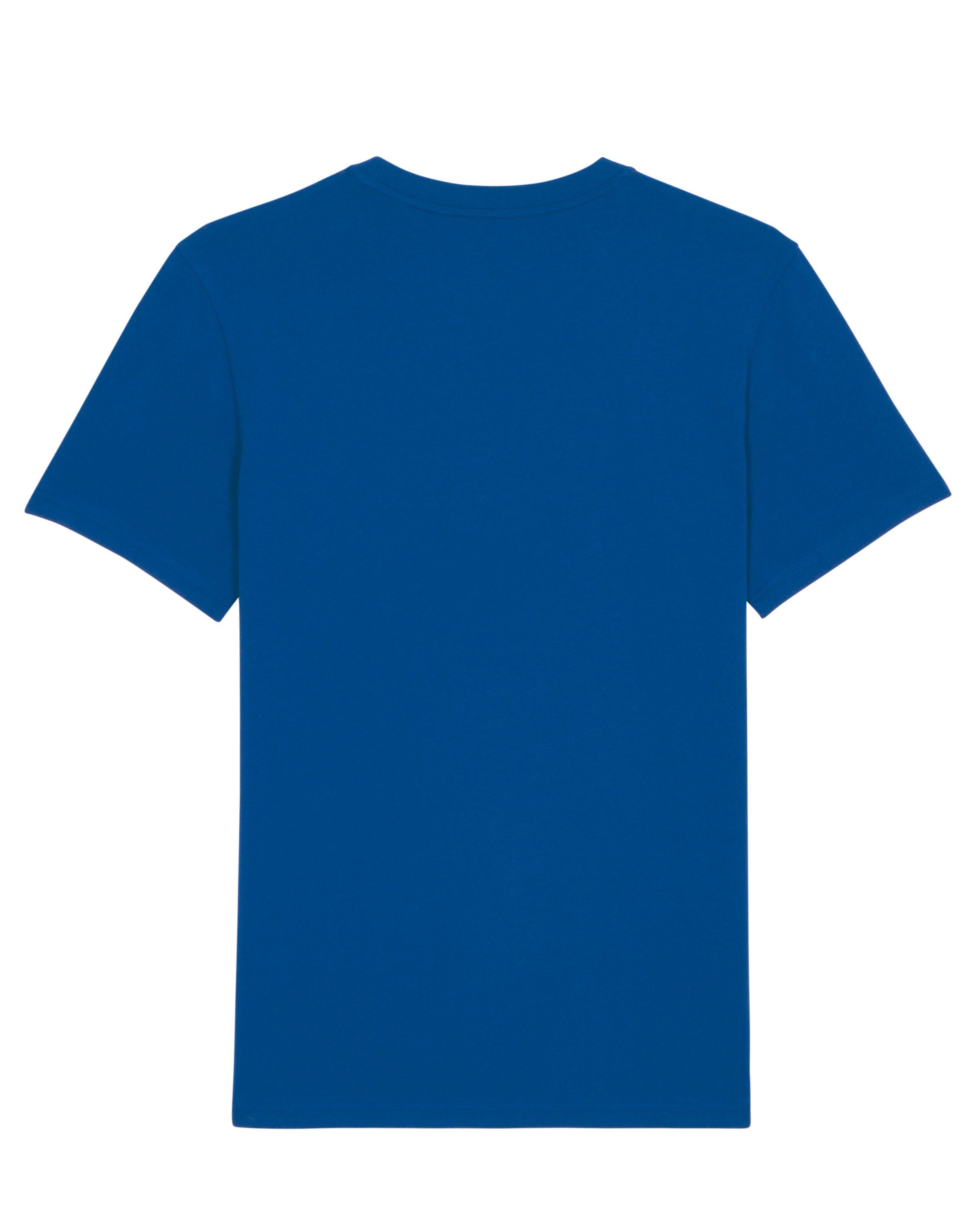 majorelle (1-tlg) Hate Apparel Love blau Spread Print-Shirt not wat?