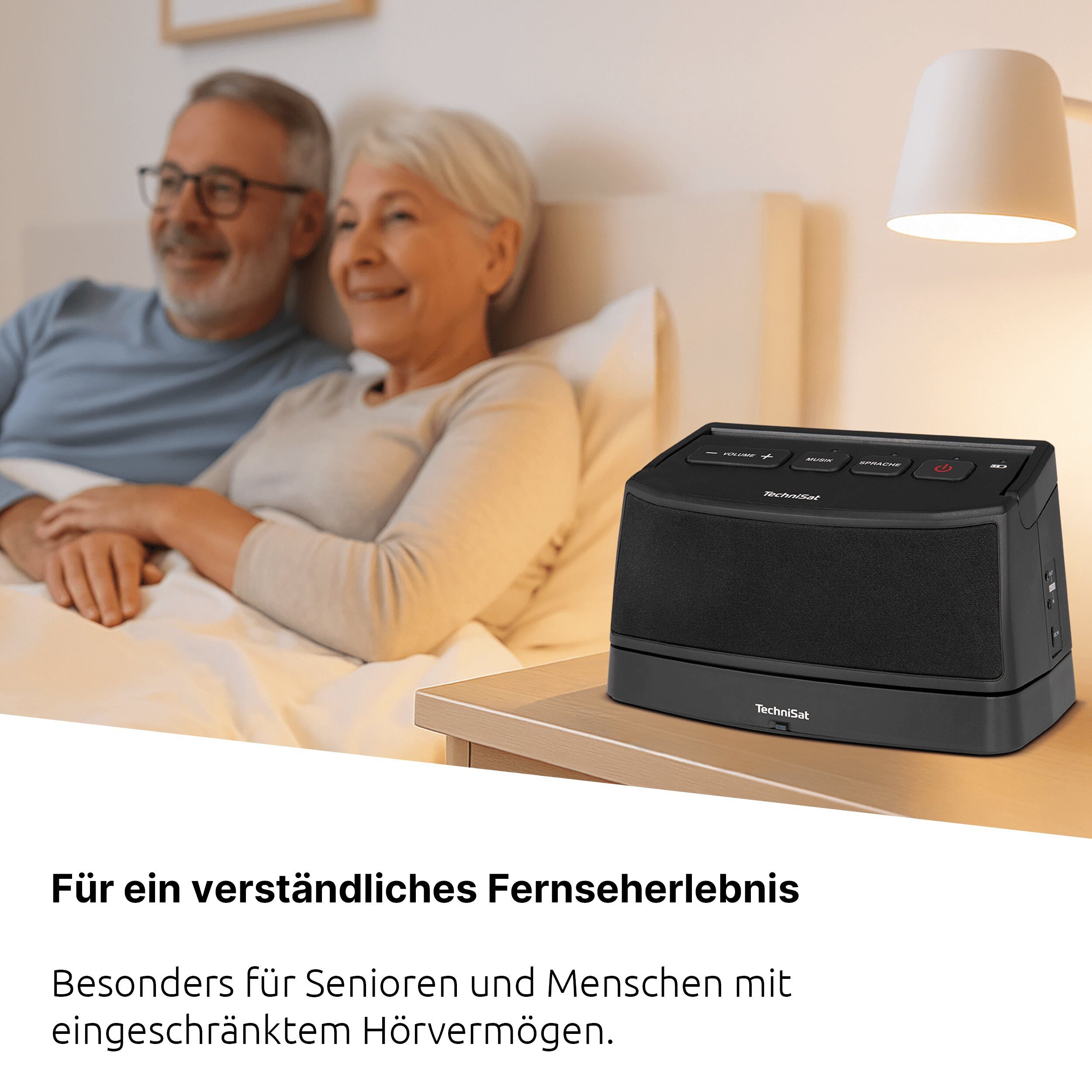 TechniSat ISIBOX 1 Lautsprecher 2.0 (4 W, inklusive Dockingstation für TV und HiFi, bis zu 6 Stunden Akkubetrieb)