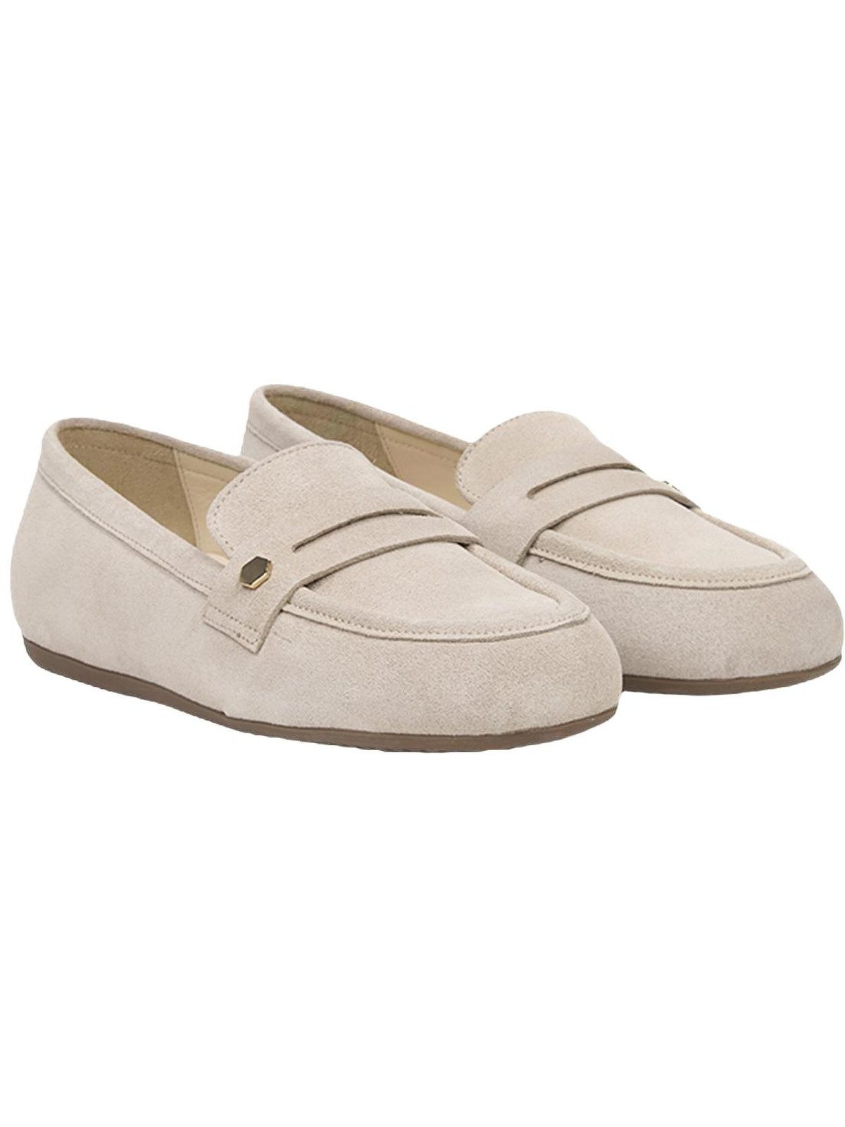 Desa Damen-Slipper aus Wildleder, bequem, lässig, für jeden Tag Mokassin
