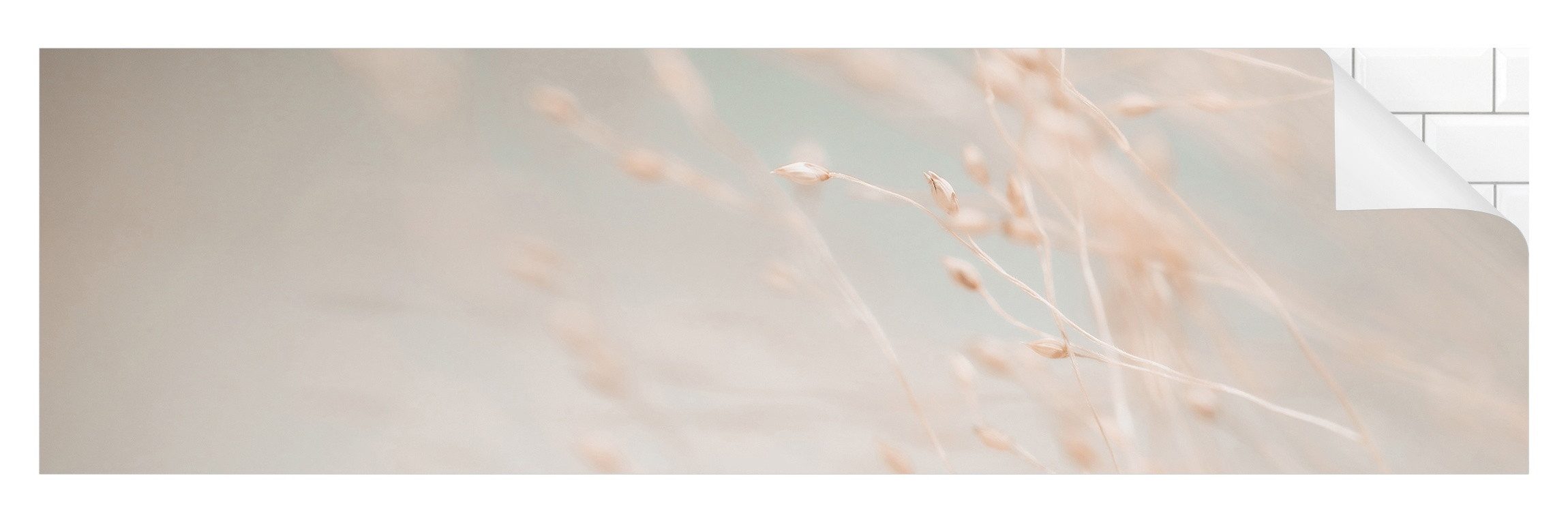 Bilderdepot24 Badrückwand beige fugenlose Wandverkleidung Bad günstig online kaufen