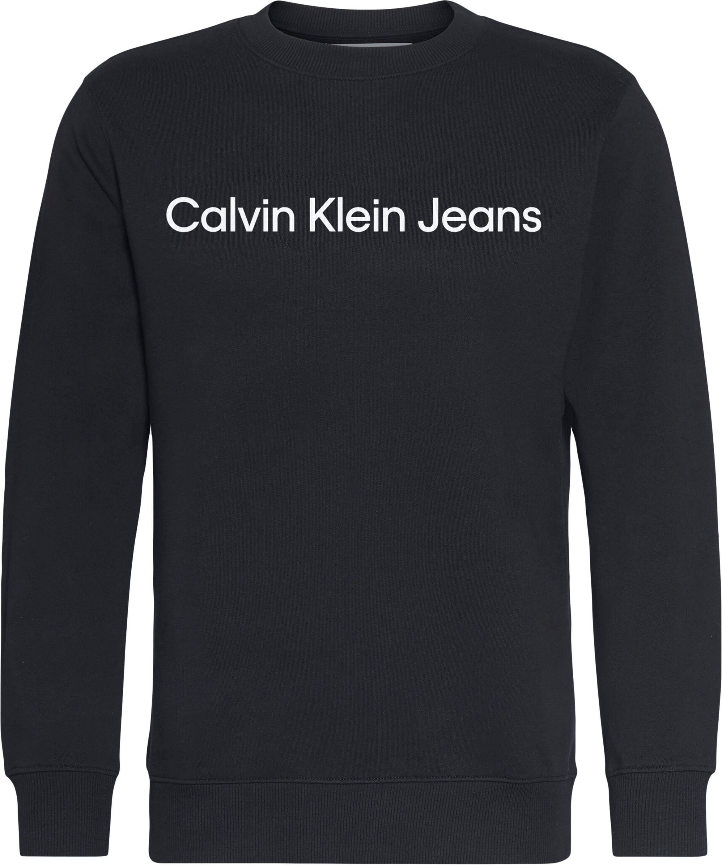 SWEATSHIRT CORE Jeans Calvin Sweatshirt Klein INSTIT LOGO