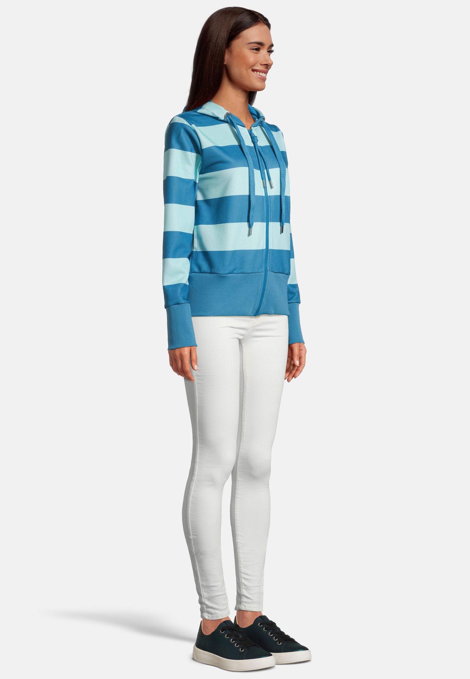 salzhaut Sweatshirt RECKSCHETER Damen Leicht tailliert salzhaut Pullover – bequemer Fit und nordisch klares Design – Bild 4 von 5
