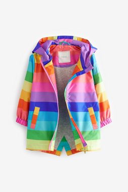 Next Regenjacke Spritzwasserabweisende Regenjacke mit Print (1-St)