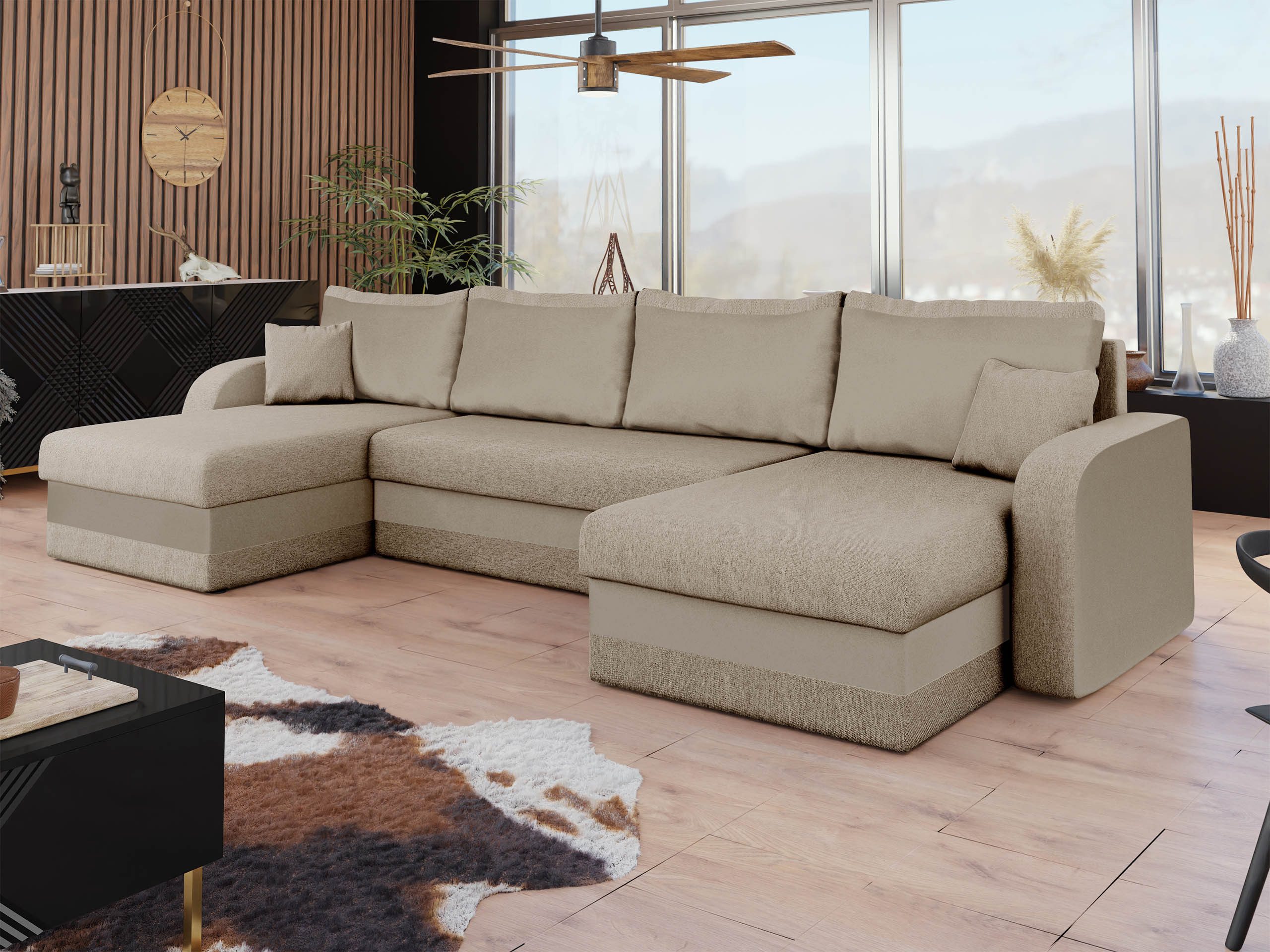 MIRJAN24 Wohnlandschaft Kris U Lux, mit günstig online kaufen