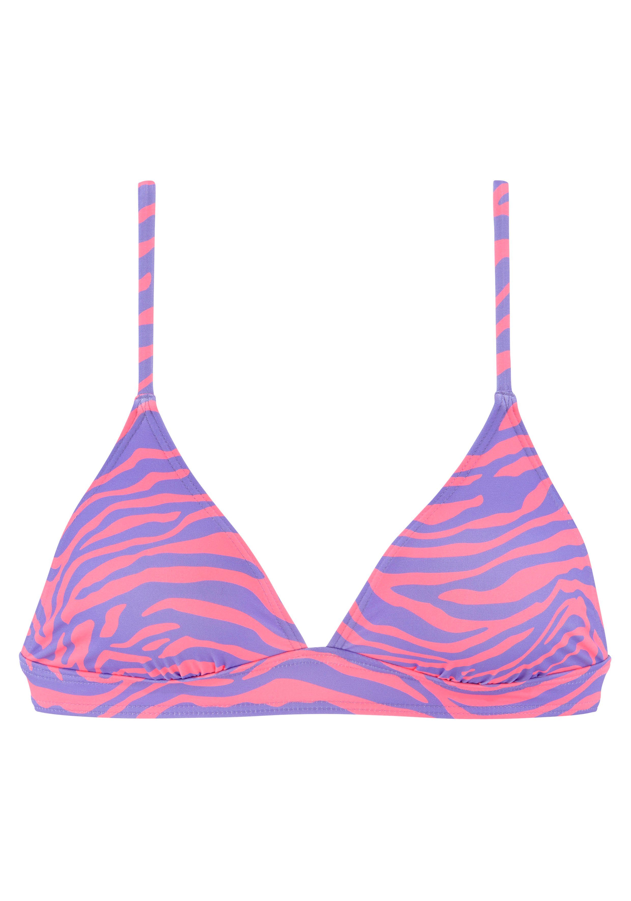 Venice Beach Triangel-Bikini-Top Fjella, in zweifarbiger günstig online kaufen