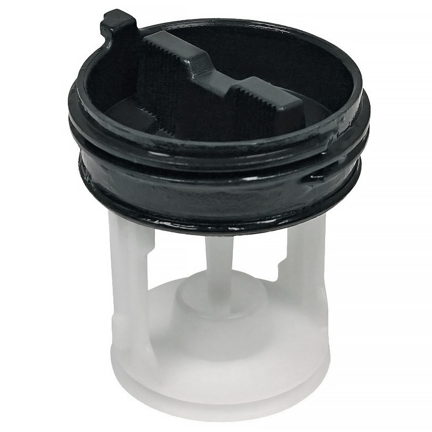 Whirlpool Ersatzfilter Flusensiebeinsatz 481248058385 Abfluss, für Waschmaschine