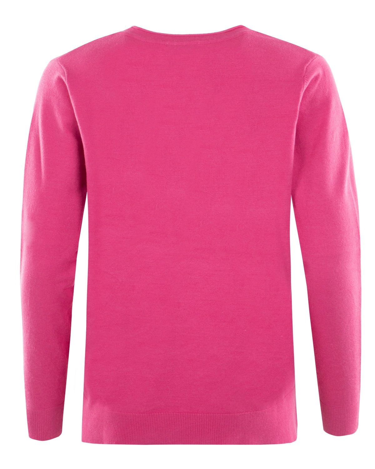 Hajo Rundhalspullover Pullover Vorderteil mit Strukturstrick günstig online kaufen