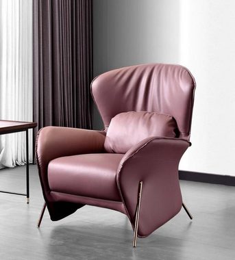 JVmoebel Relaxsessel, Sessel Design Couch Sofa Relax Leder Polster Sitzer Luxus Leder