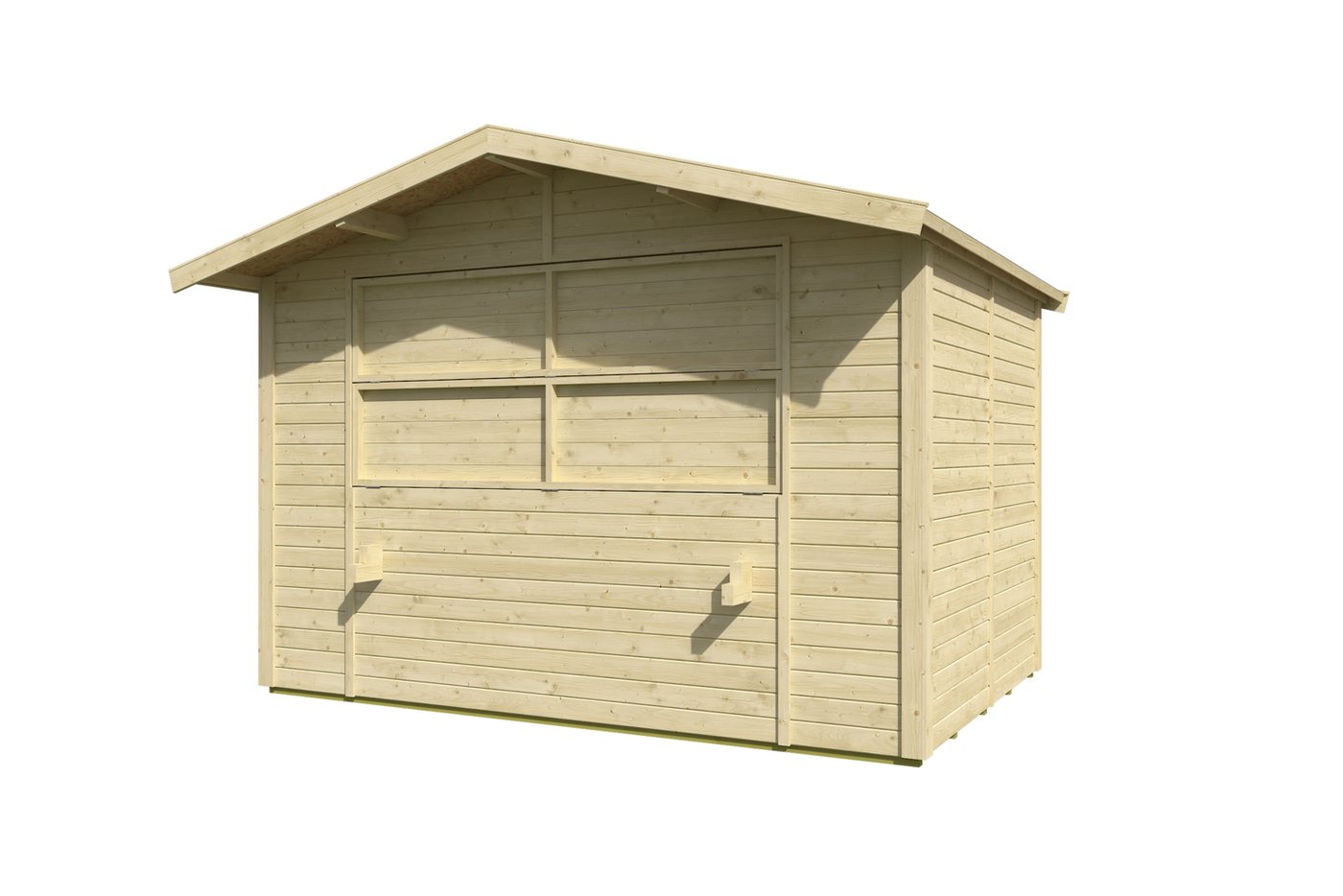 Thumbnail - Nordic Holz Gartenhaus Elementhaus KENT 5, BxT: 318,8x250 cm