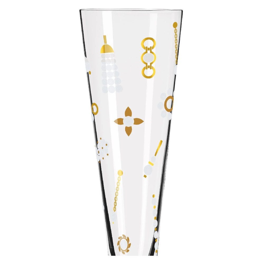 Ritzenhoff Sektglas Ritzenhoff Goldnacht Champus #40 N. Jean F24, Kristallglas