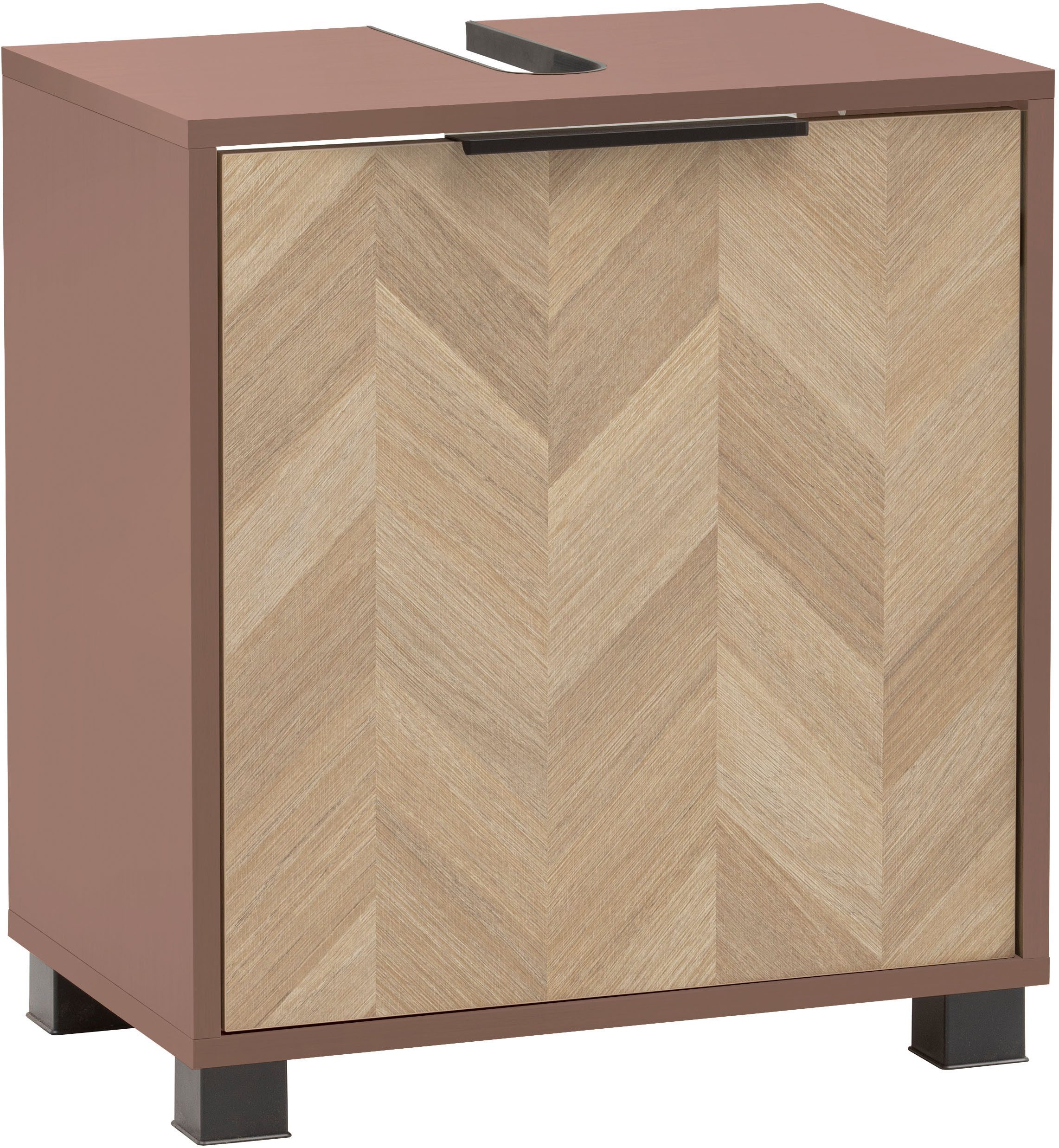 Schildmeyer Waschbeckenunterschrank Piazza, Breite 50,3 cm (1-St) Made in Germany