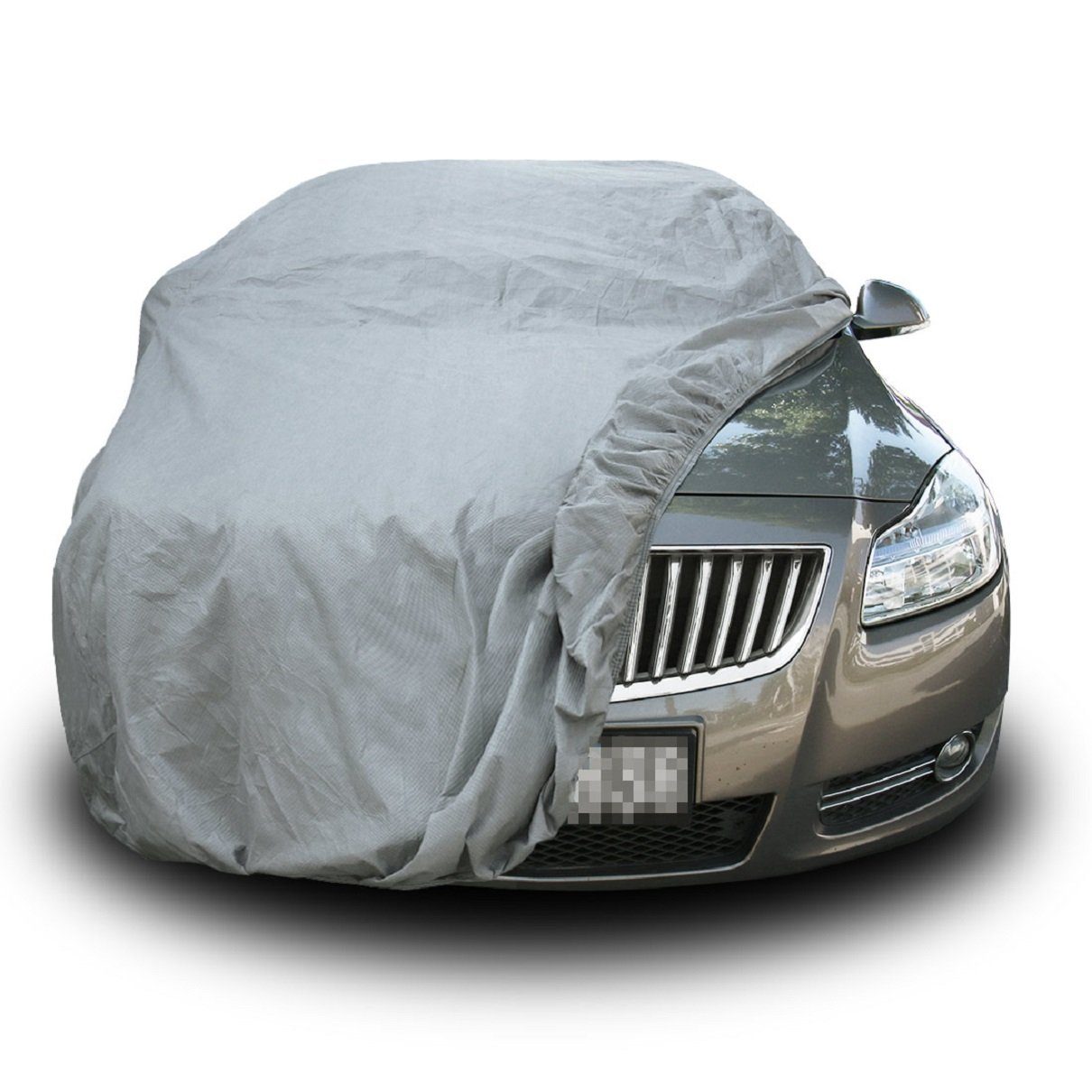 SAFERIDE Autoplane Autogarage Vollgarage Auto Schutzhülle Car Cover  Autoabdeckung Atmungs (HB 380-405 cm Länge), Verschiedene Größen  Wasserdicht Atmungsaktiv