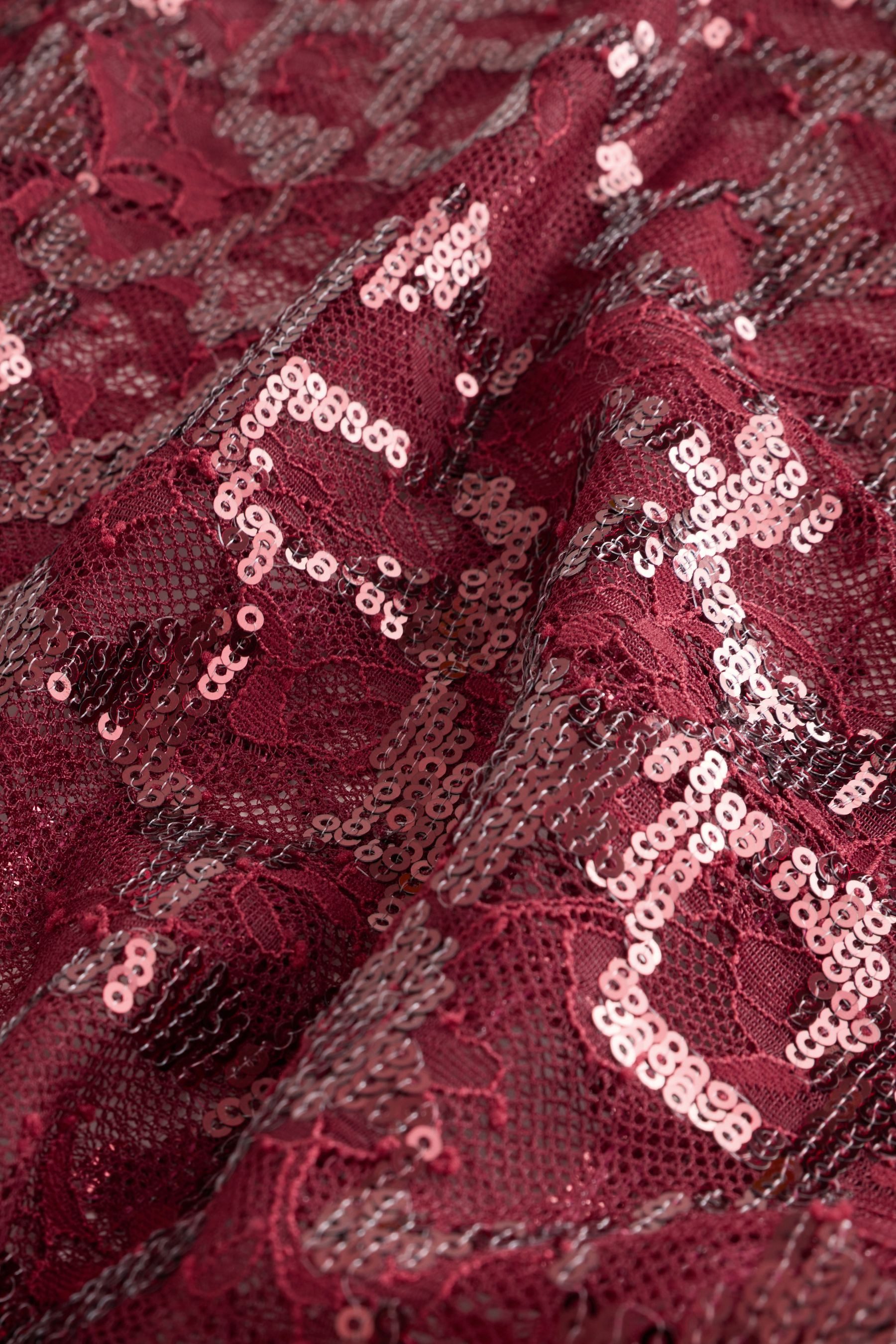 Next Blusentop Oberteil mit U-Boot-Ausschnitt und Pailletten (1-tlg) günstig online kaufen