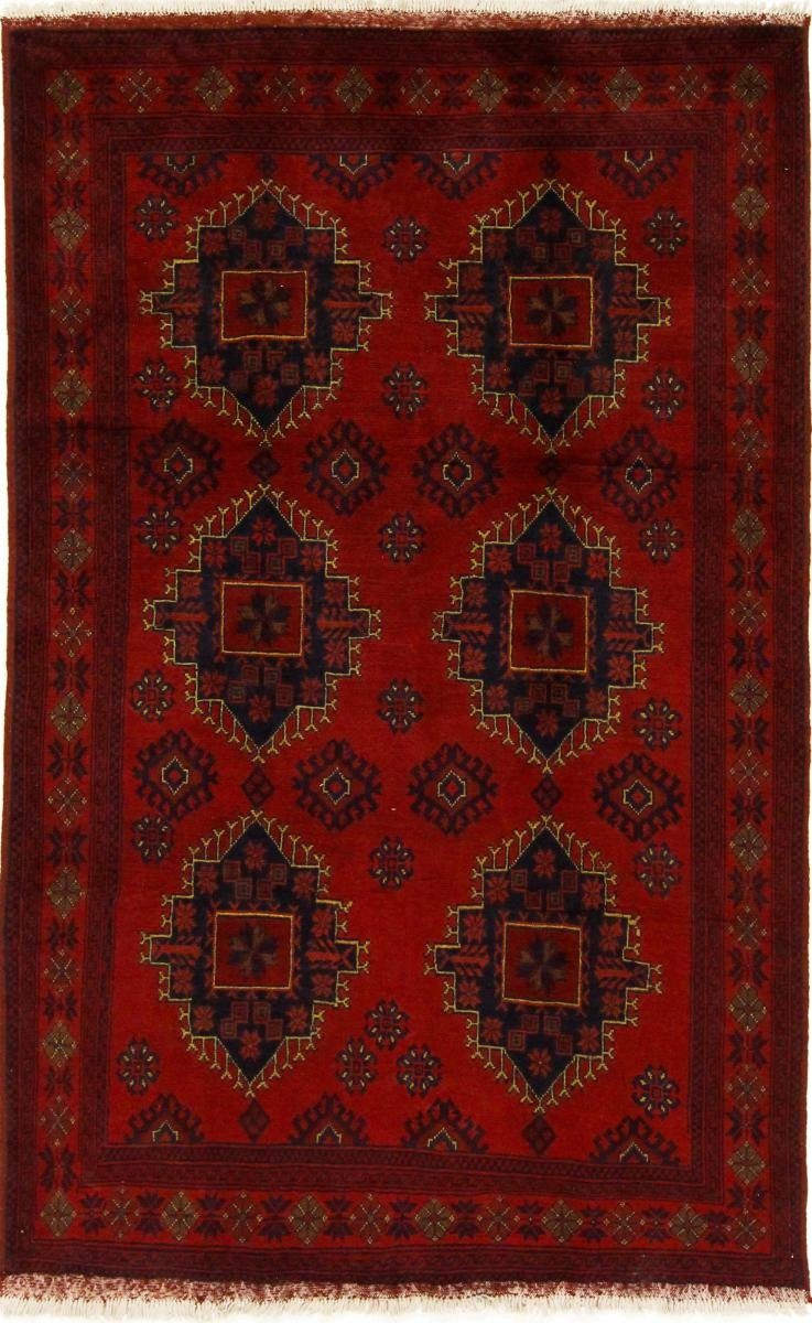 Orientteppich Khal Mohammadi 126x201 Handgeknüpfter Orientteppich, Nain Trading, rechteckig, Höhe: 6 mm