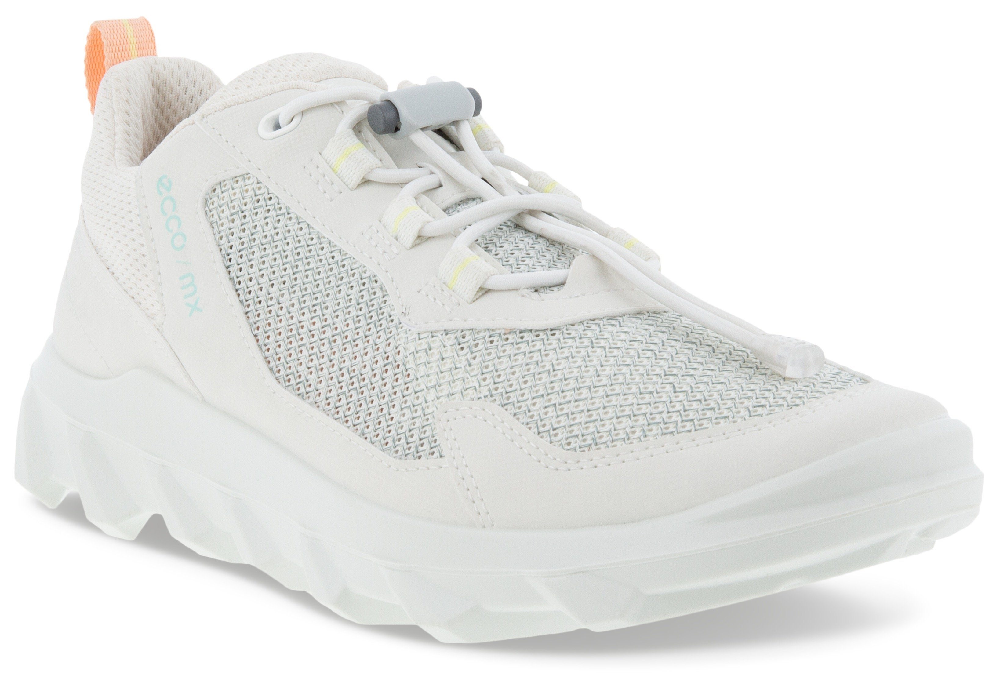 Ecco ECCO MX Sneaker weiß trittdämpfender Fluidform-Ausstattung mit Slip-On W