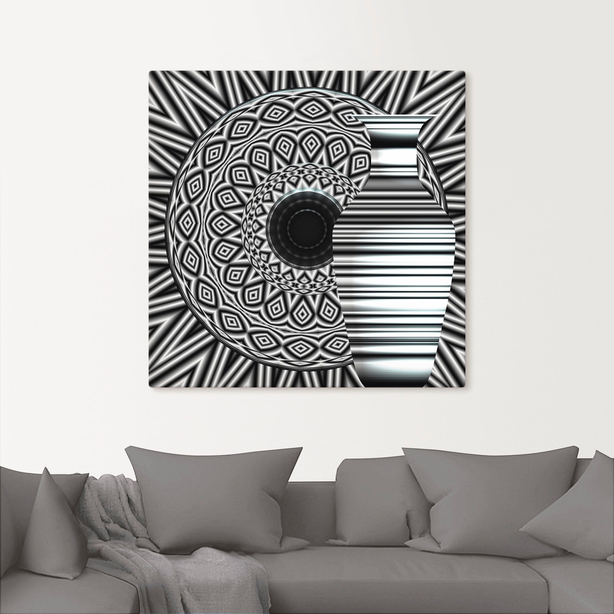 Artland Wandbild »Tajine und Karaffe«, Muster (1 Stück), in vielen Größen & Produktarten - Alubild / Outdoorbild für den Außenbereich, Leinwandbild, Poster, Wandaufkleber / Wandtattoo auch für Badezimmer geeignet-kaufen