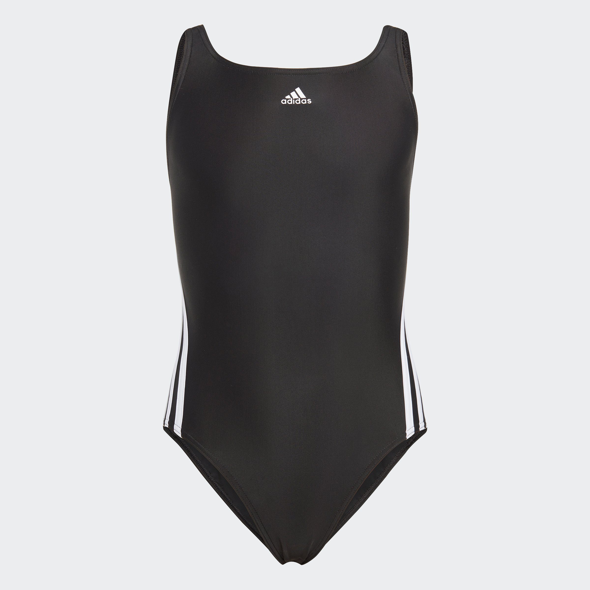 adidas Performance Badeanzug 3-STREIFEN (1-St), Ein chlorresistenter  Badeanzug mit recycelten