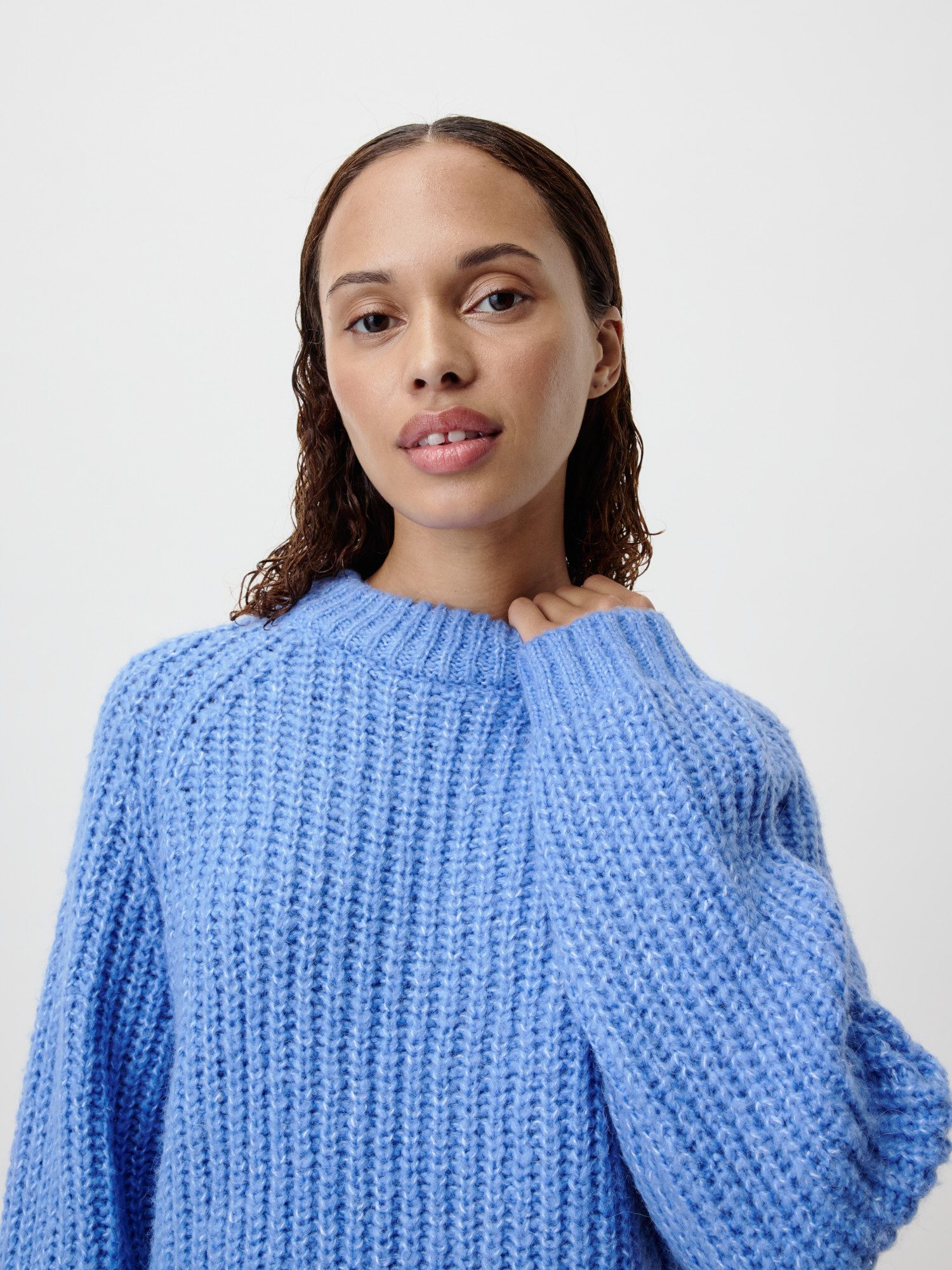 LeGer Strickpullover Leslie, LeGer by Lena Gercke Loose fit mit Rundhalsausschnitt