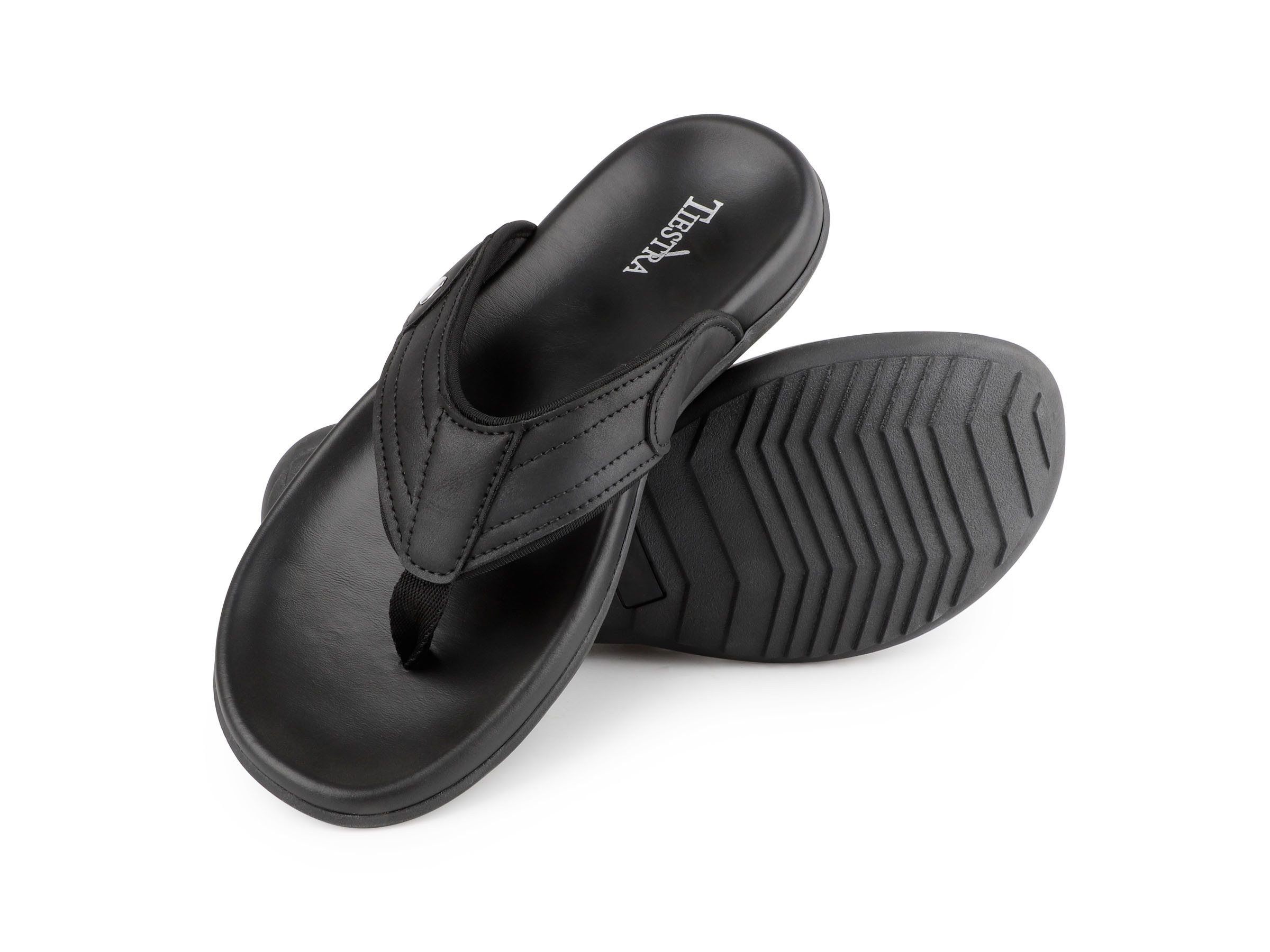 TIESTRA Flip Flops Herren Zehentrenner Rutschfestet Comfy Pool Sommer Stran günstig online kaufen