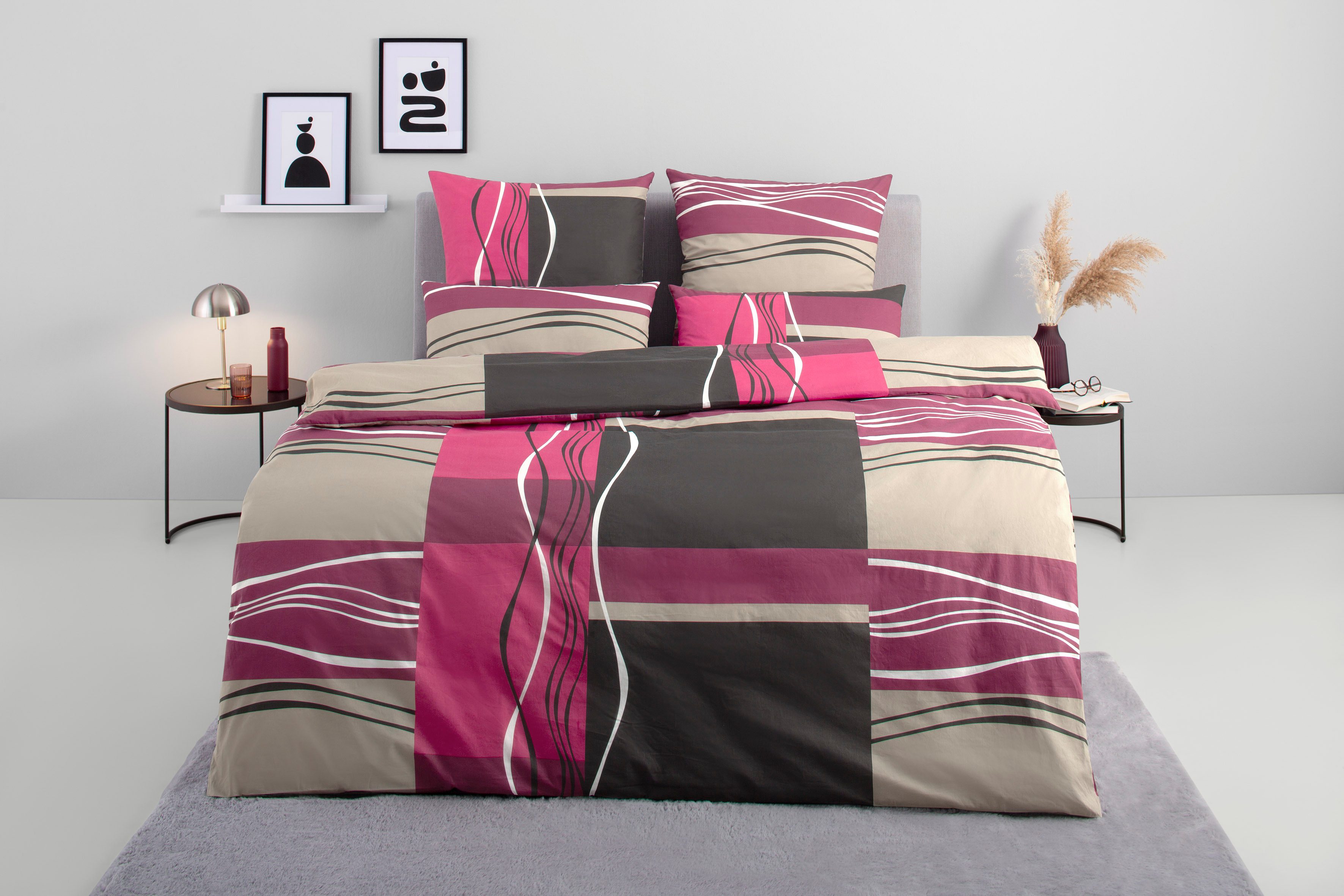 my home Bettwäsche Kelian, Linon, 3 günstig online kaufen