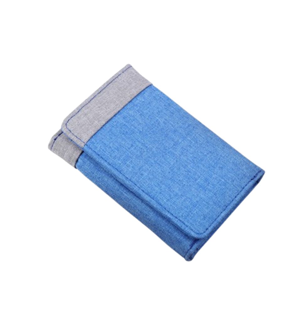 Coonoor Mini Geldbörse Canvas Tri-Fold Geldbörse günstig online kaufen