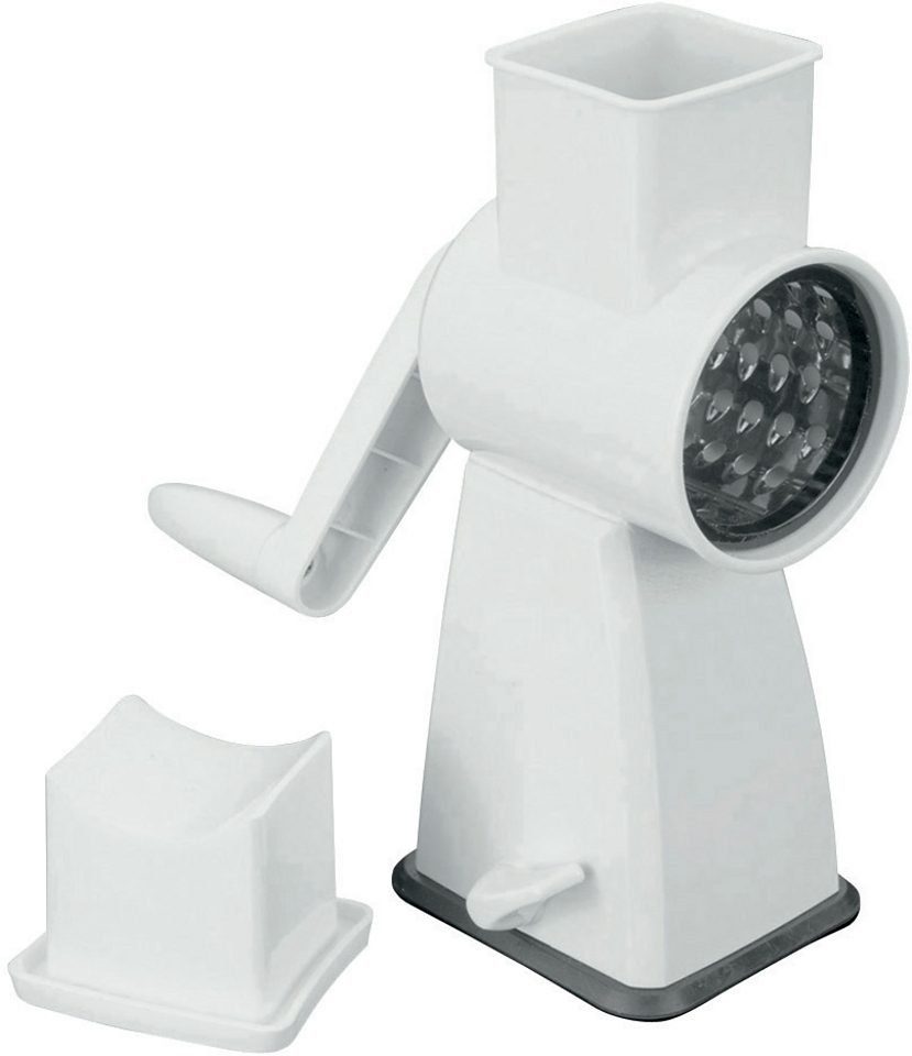 Metaltex Trommelreibe Flash, Edelstahl, Kunststoff, (6-St), mit Saugfuß