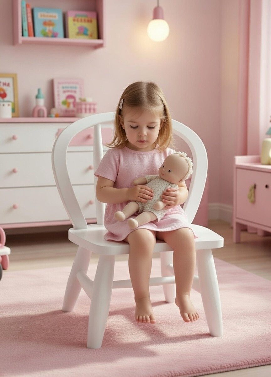 JVmoebel Kinderstuhl Moderne Kinderstuhl aus Holz im stilvollen Design für das Kinderzimmer
