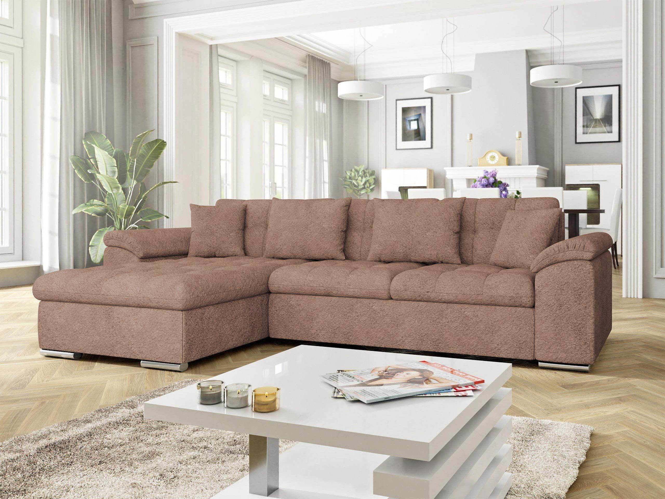 MIRJAN24 Ecksofa Diana, mit Schlaffunktion und günstig online kaufen