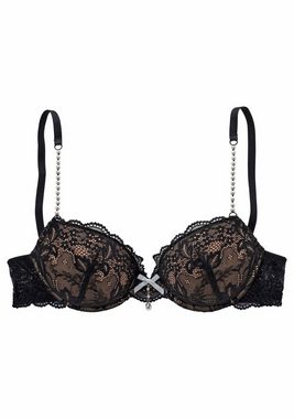 LASCANA Push-up-BH mit femininen Perlendetails, sexy Dessous