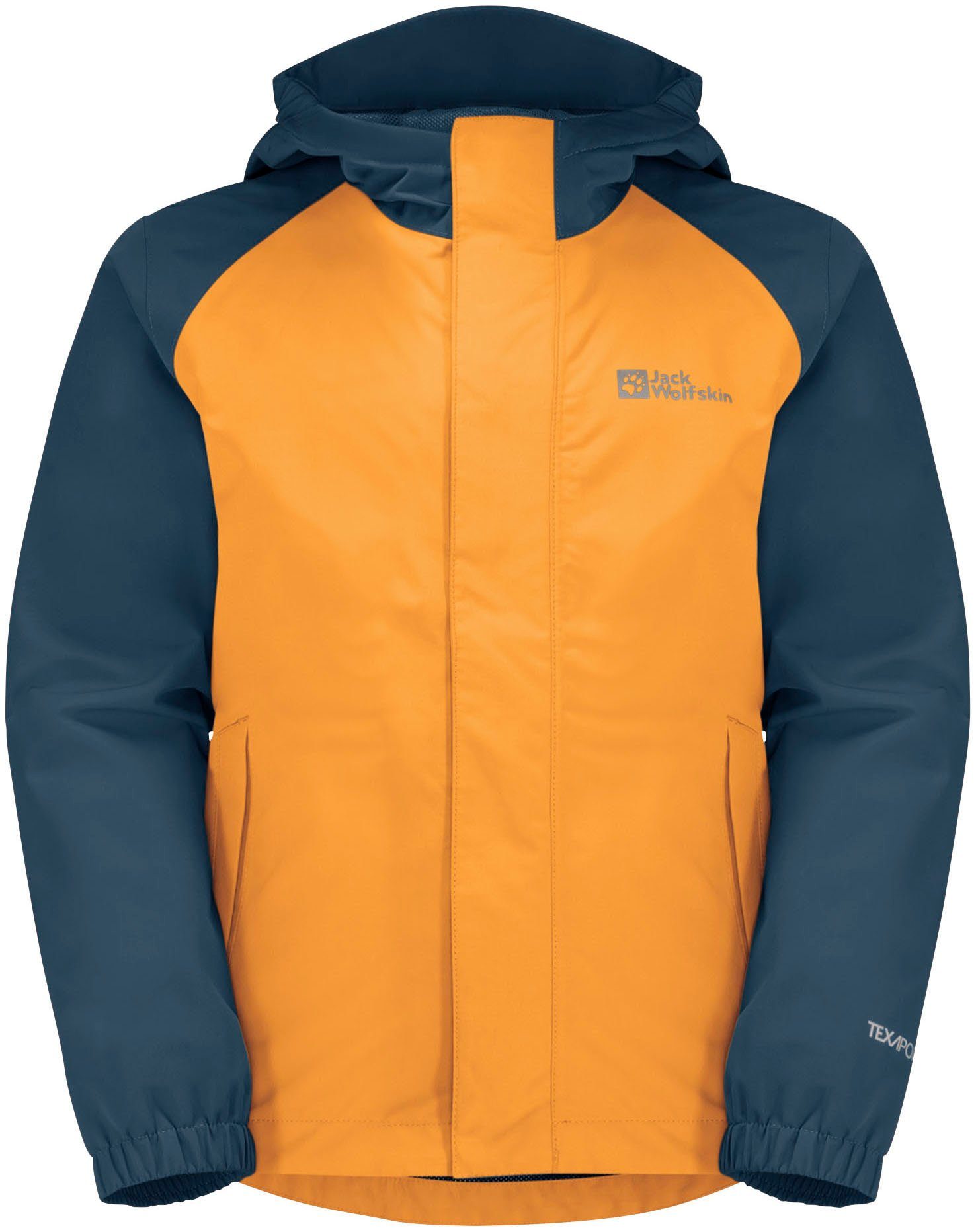 Jack Wolfskin Outdoorjacke TUCAN JACKET Wasserabweisend K orange & Atmungsaktiv pop