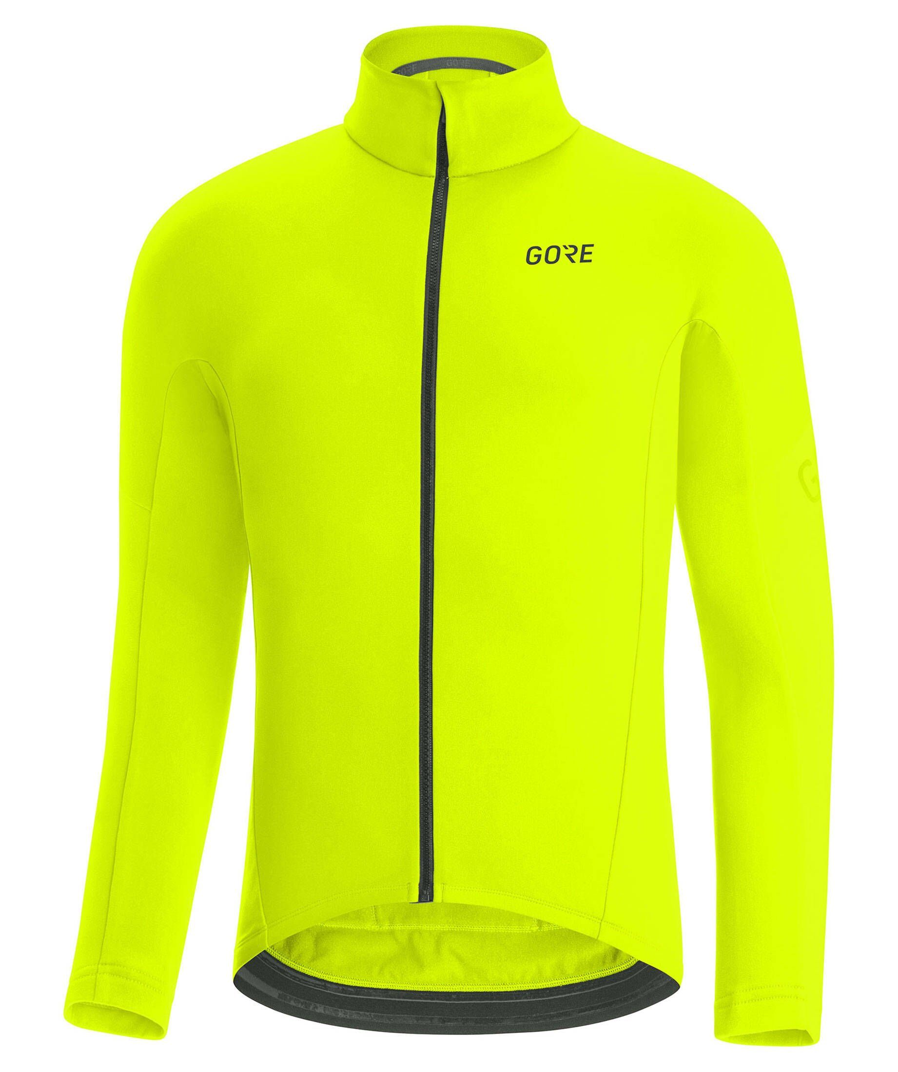 GORE® Radtrikot (510) Thermo" Herren Trikot gelb Langarm "C3 Wear